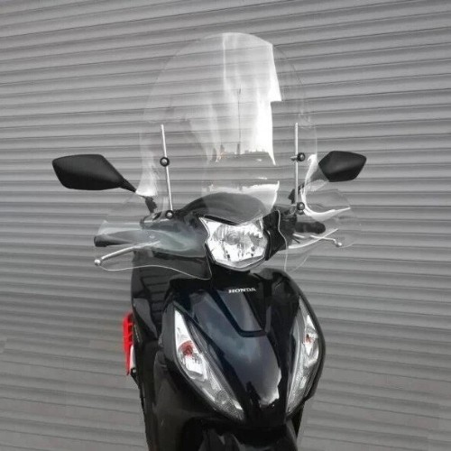 Honda Dio 110 Şeffaf El Korumalı Siperlik Camı