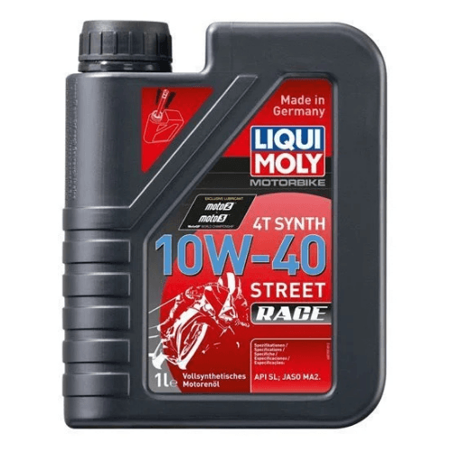 Liqui Moly 10W-40 Race / 4T %100  Sentetik Yarış ve Performans Motor Yağı 1 Litre