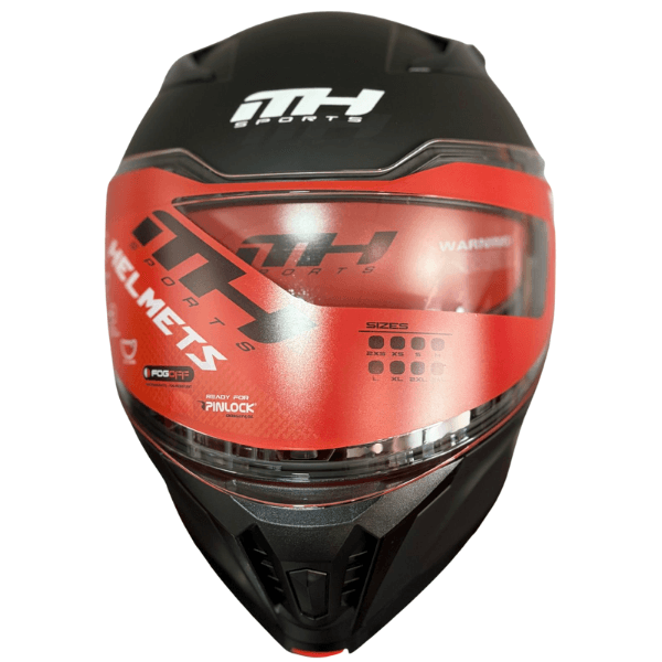 MH Sports Çene Açılır Mat Gri Kask L Beden