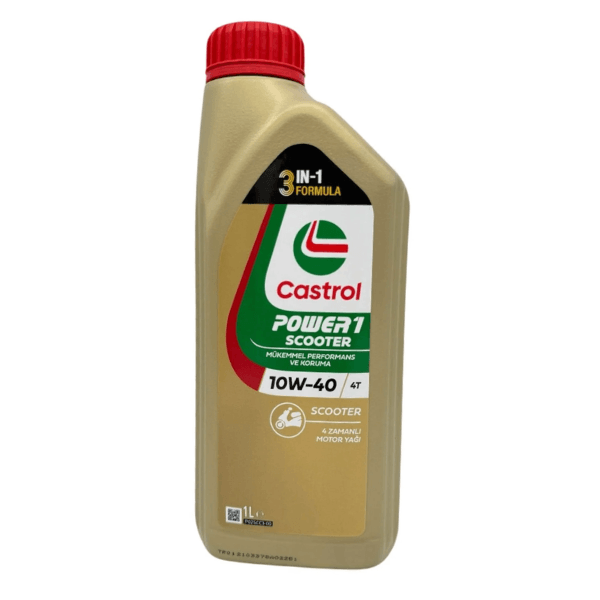 Castrol Power 1 Scooter 10W-40 Motor Yağı 1 LT.