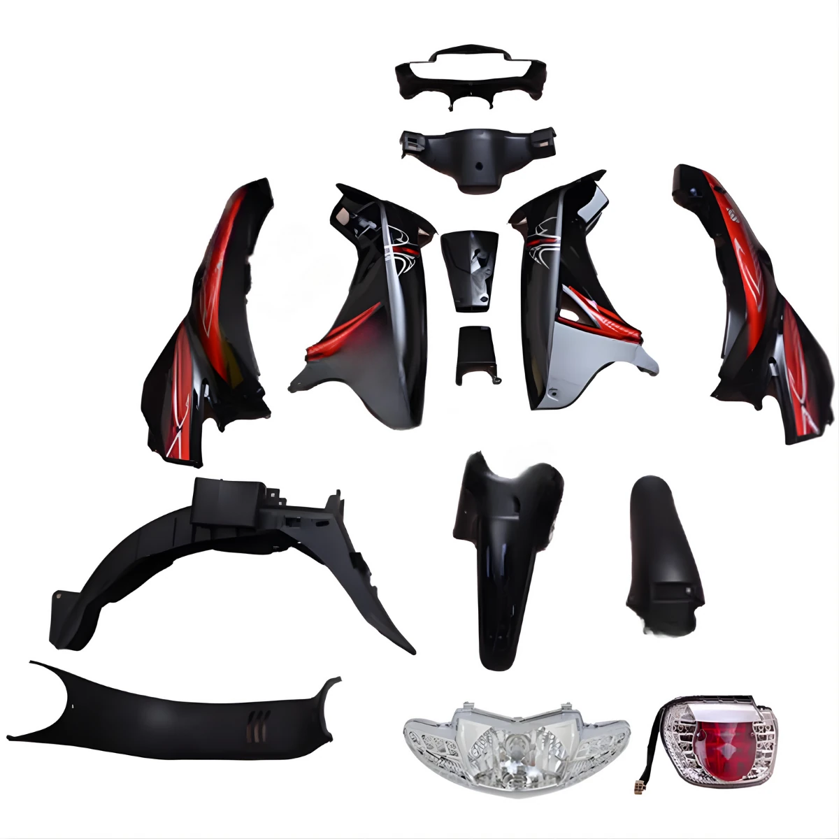 Mondial SFC - SFC Mini Kaporta Seti Komple Siyah Far + Stop Dahil