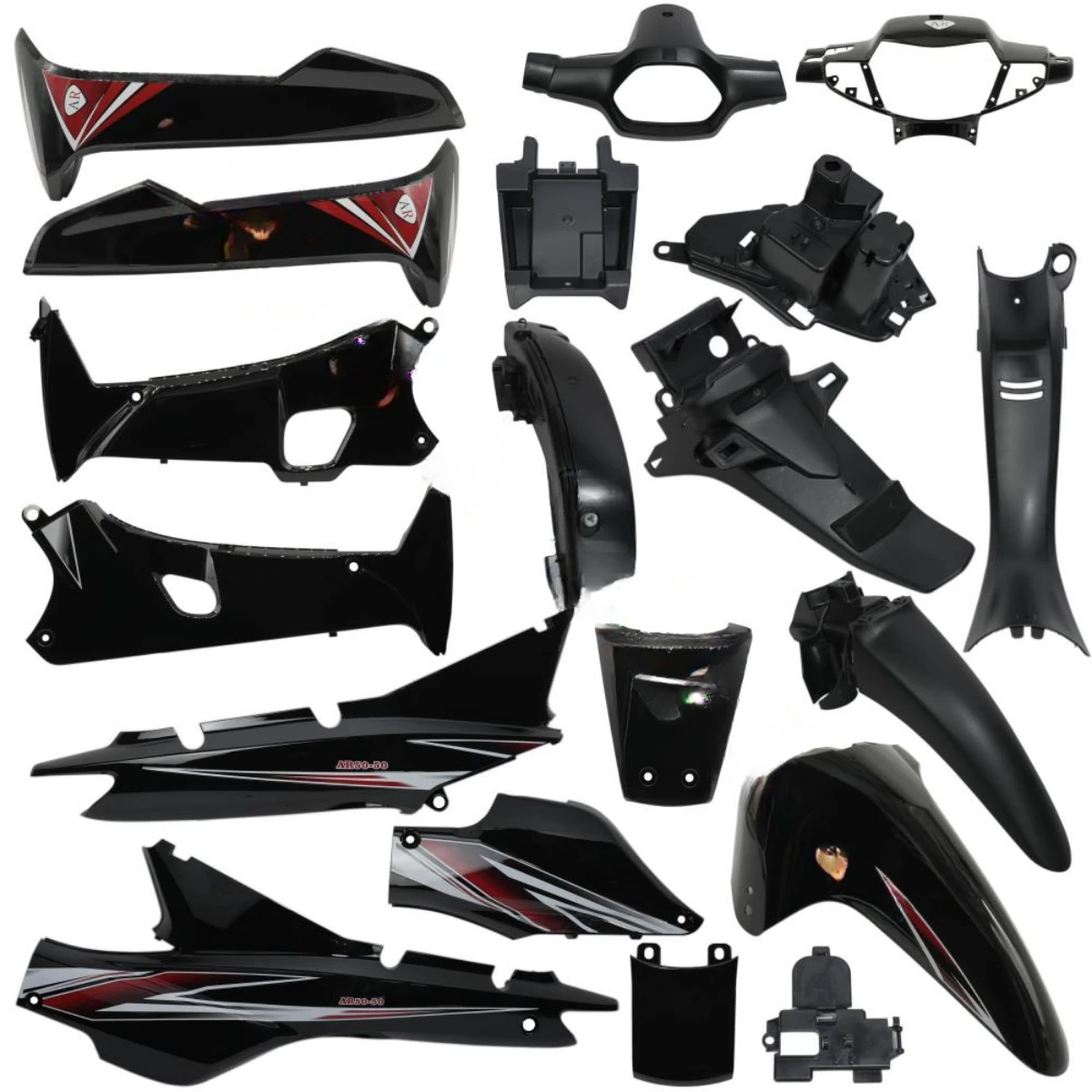 Arora Kasırga Kaporta Seti Siyah Komple