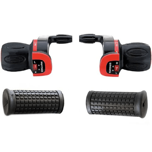 Saiguan 7'li Grip Shift Vites Kolu No-Index KDSG-09 Kırmızı Set