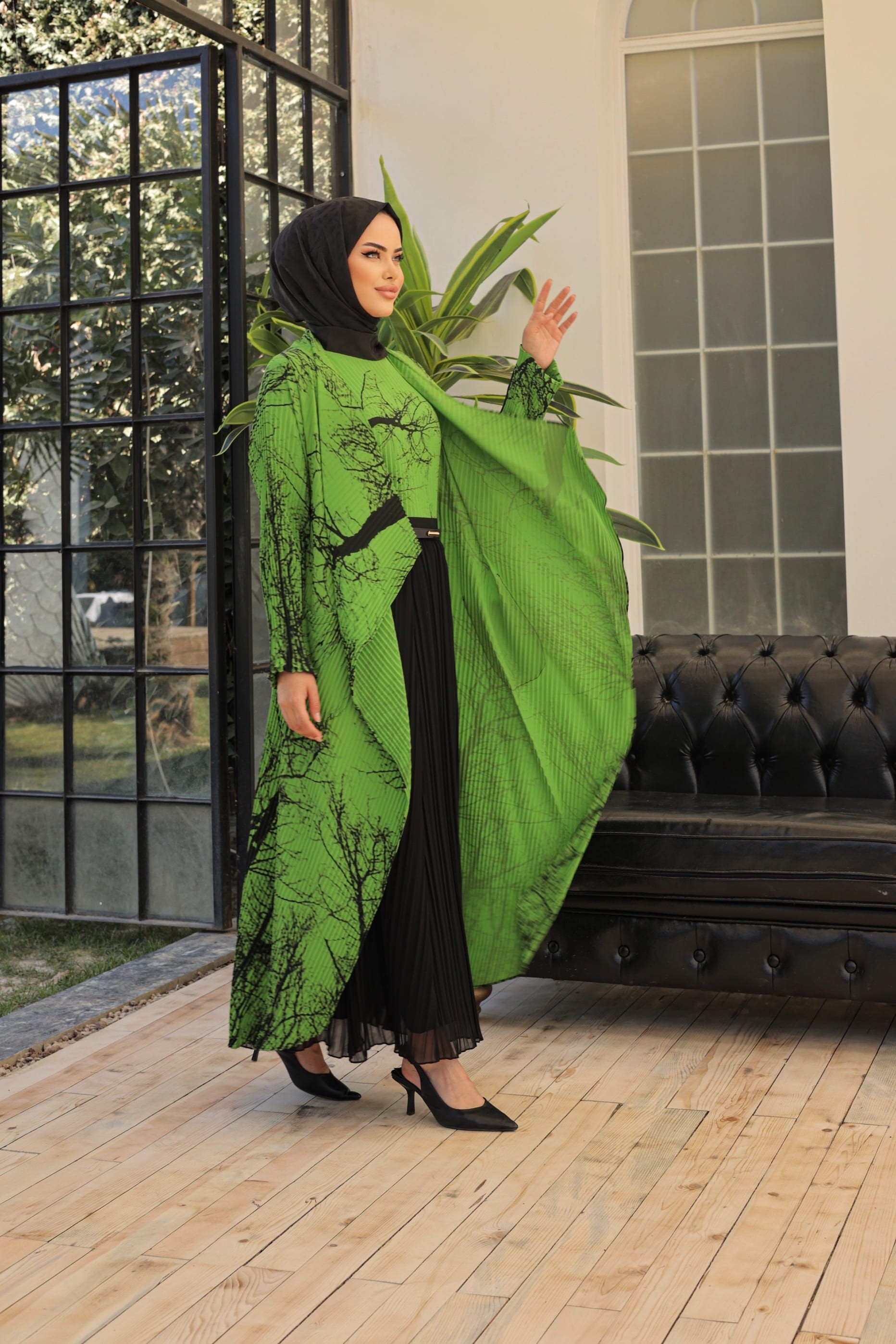 Pliseli Tunik 