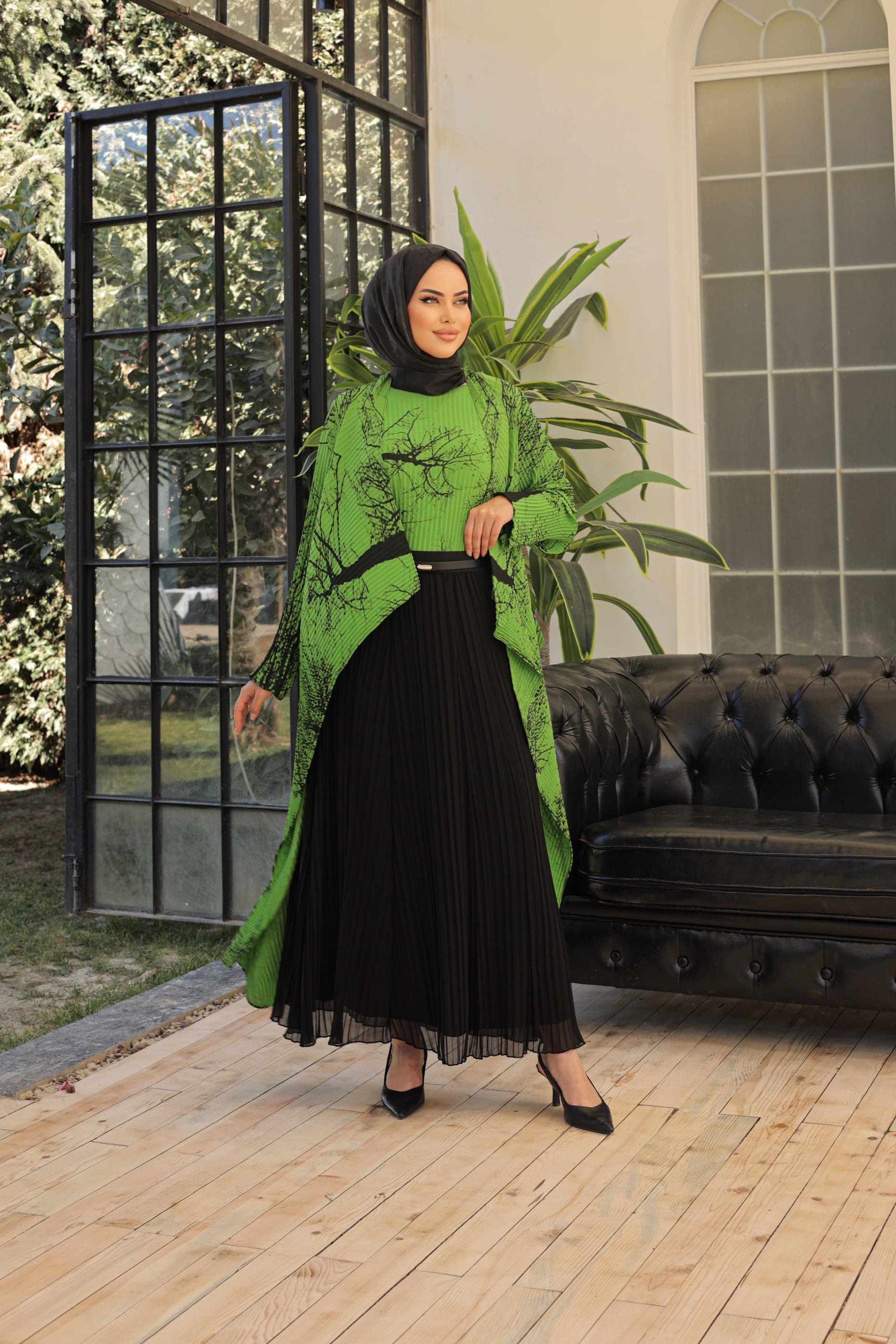 Pliseli Tunik 
