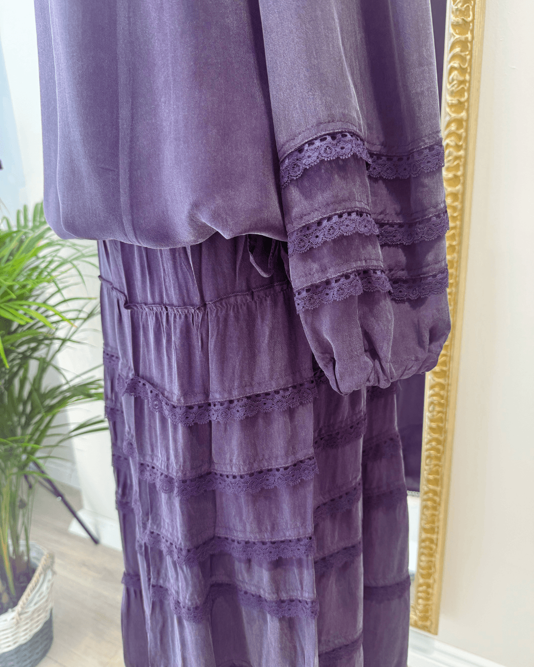 Misswhence Kat Dantelli Tunik Takım
