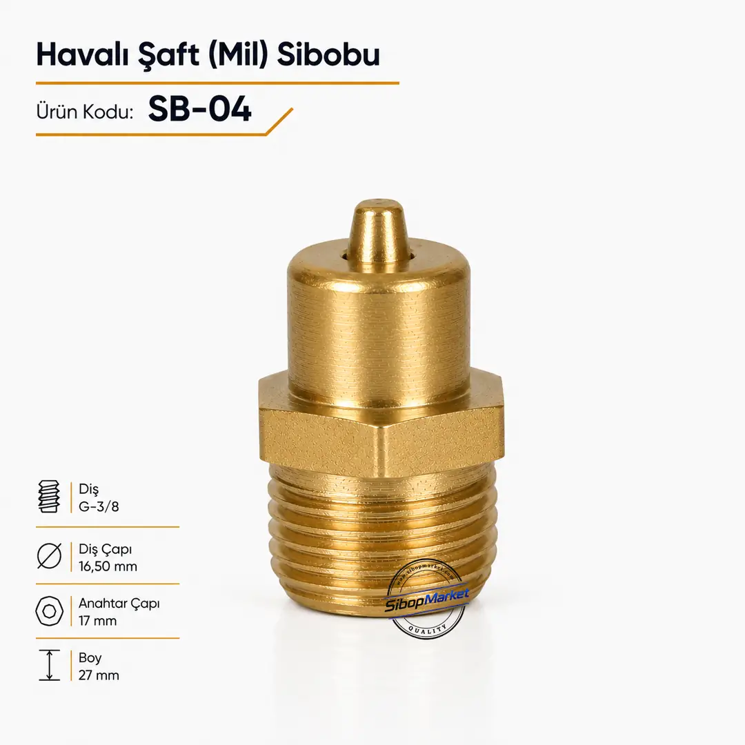 Havalı Şaft (Mil) Sibobu / SB-04