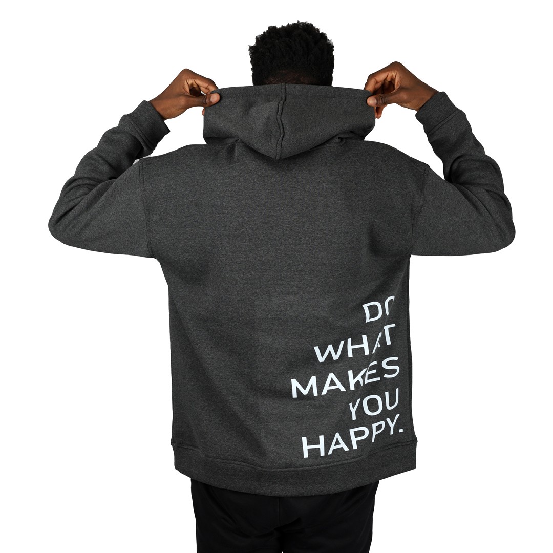 Honey Badger Baskılı Kapüşonlu Sweatshirt Erkek 