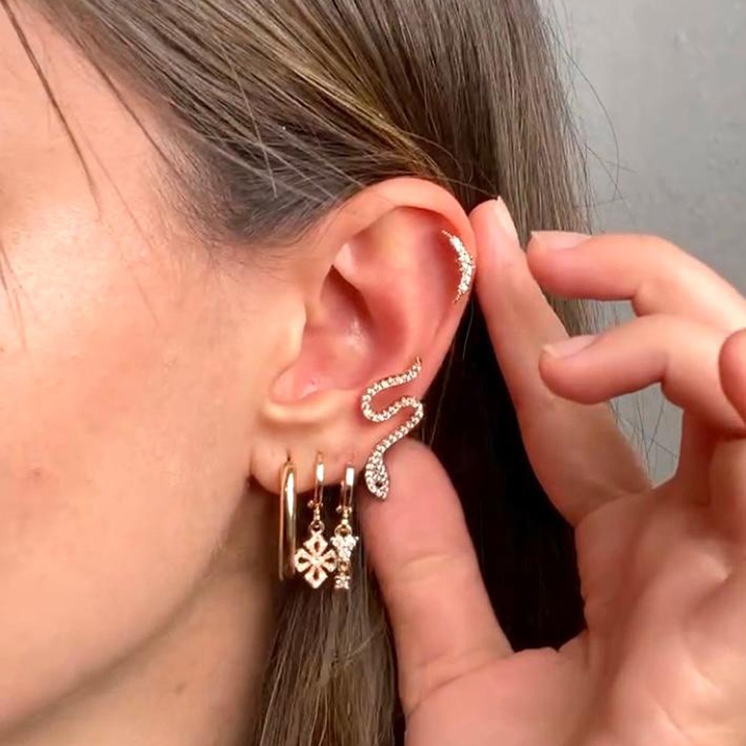 Yılan Earcuff