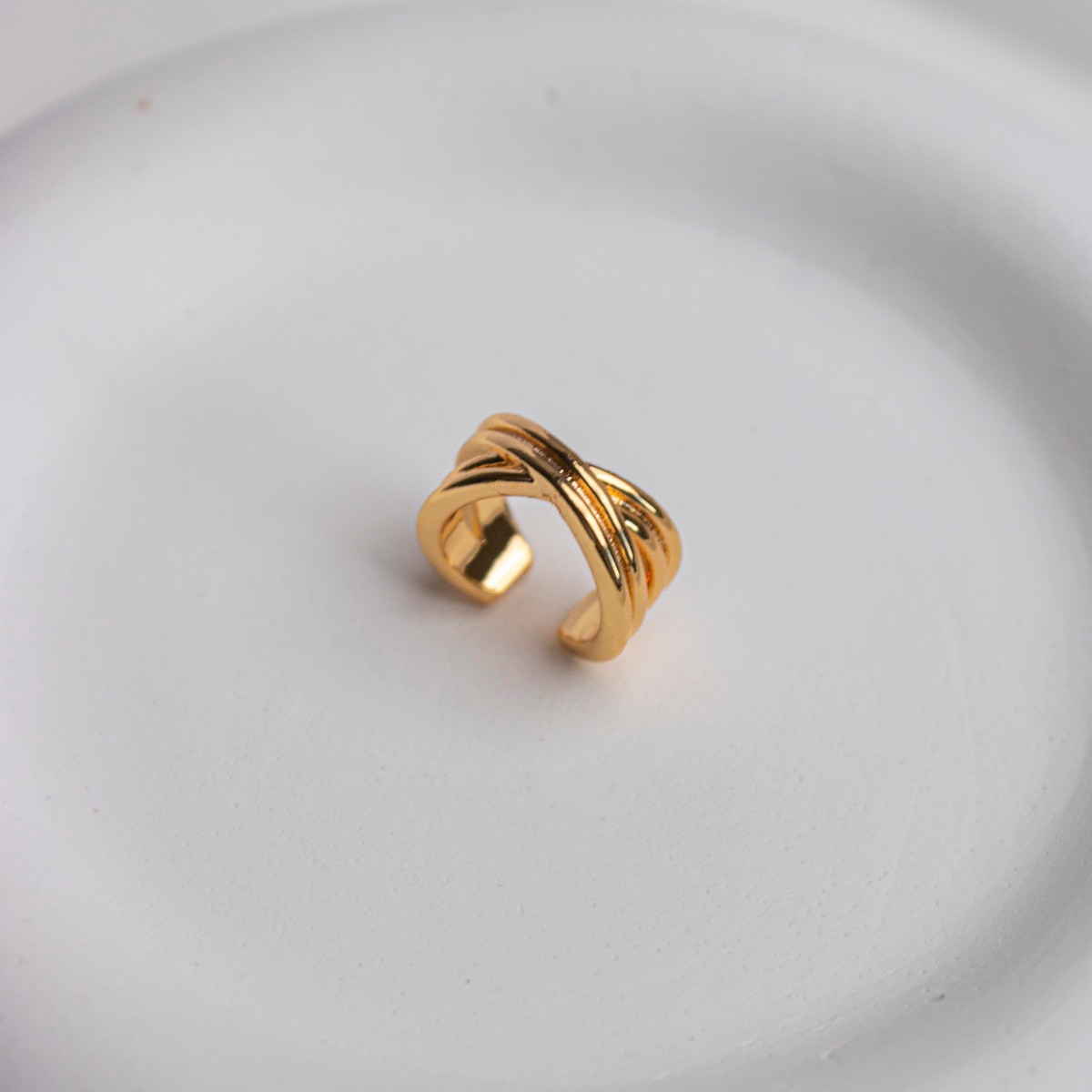 2'li Sarmal Çelik Earcuff