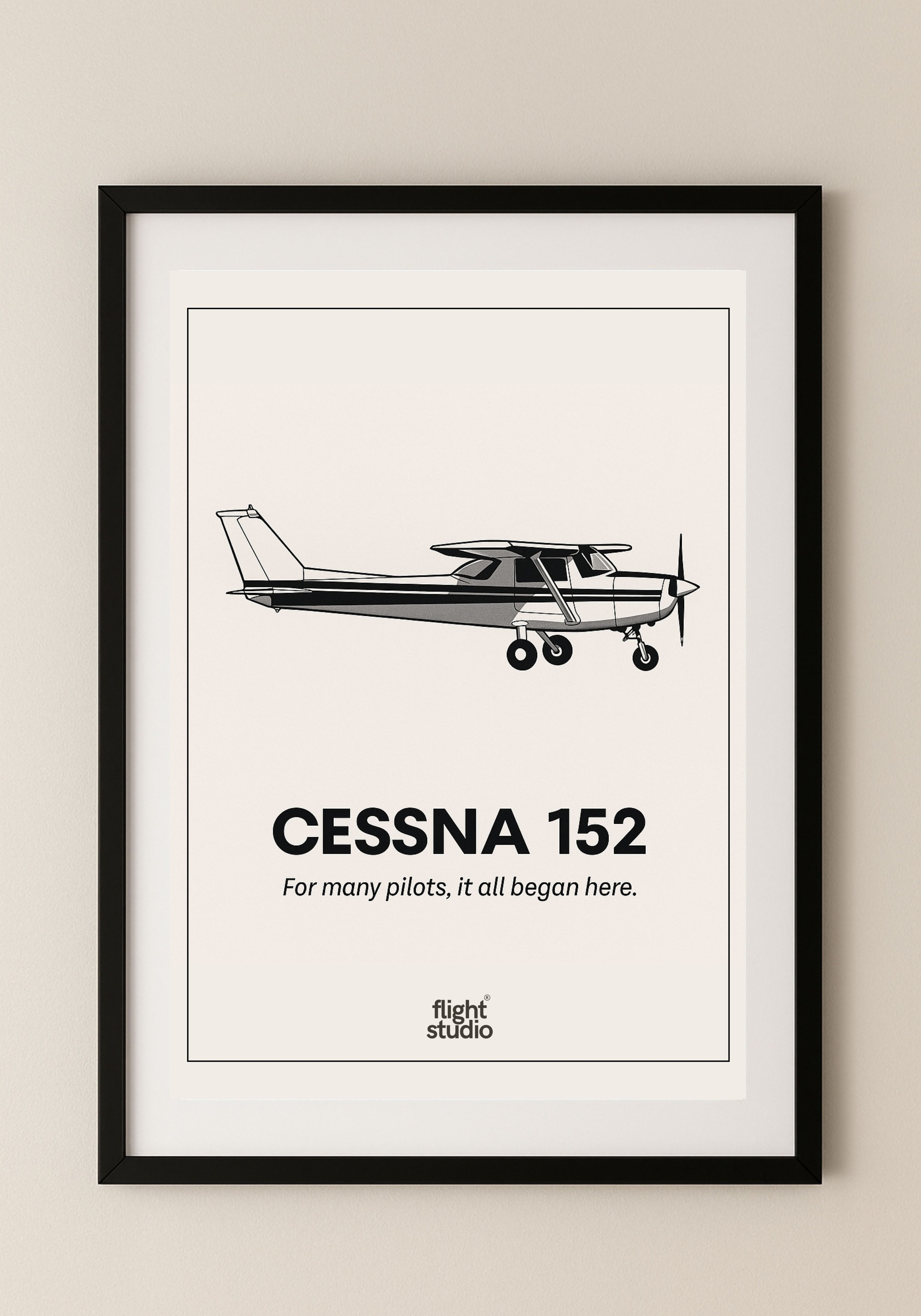 Cessna 152 Black
