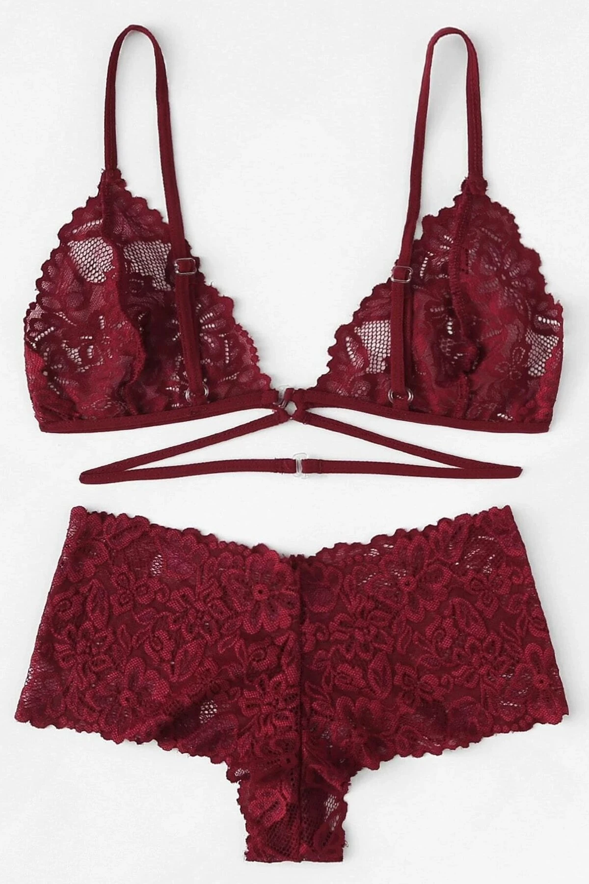 Kadın Bordo Özel Şık Sütyen Külot Takımı – Modern, Konforlu ve Günlük Kombinlere Uygun
