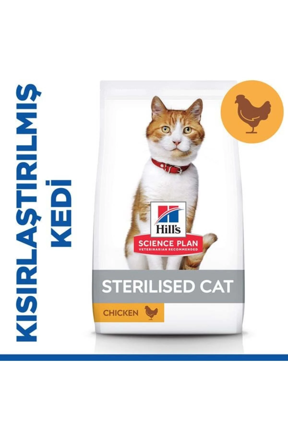 Hills Young Sterilised Tavuklu Kısırlaştırılmış Kedi Maması 8+2 Kg