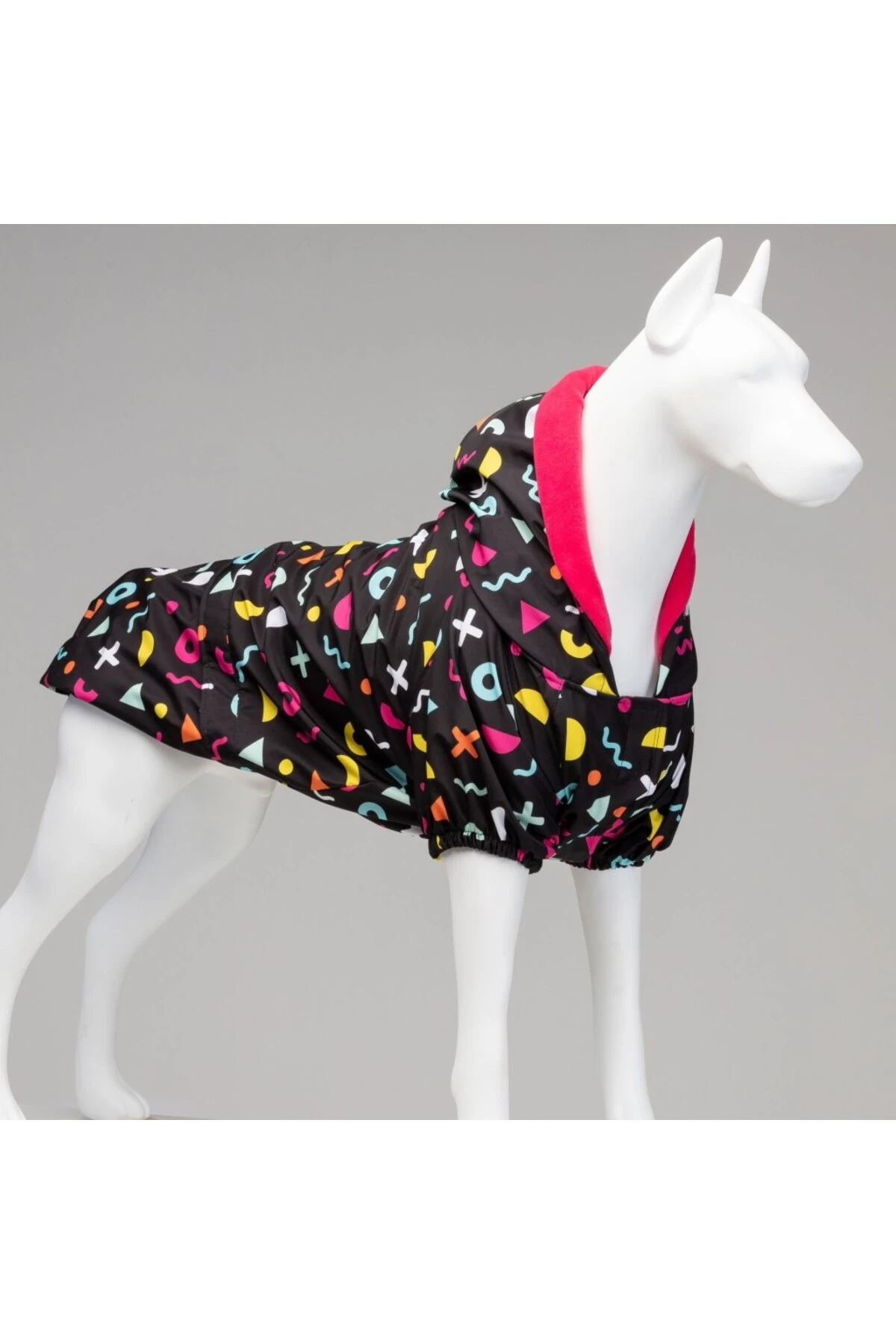 Lindo Dogs Joy Kapüşonlü Su Geçirmez Köpek Yağmurluğu Renkli Beden 6