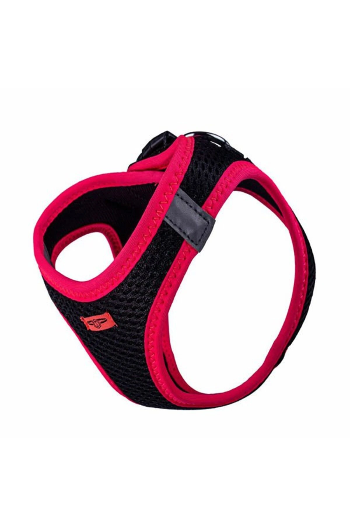 Doggie Havalı Dokuma Neon Küçük Irk Köpek Göğüs Tasması Medium Pembe 38-44 Cm