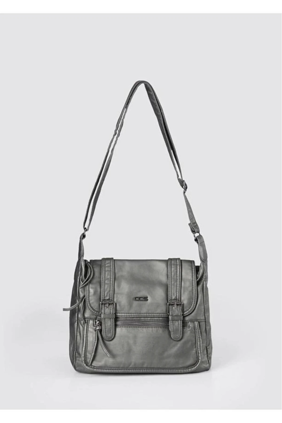 Liye Platin Cilt Omuz Çantası