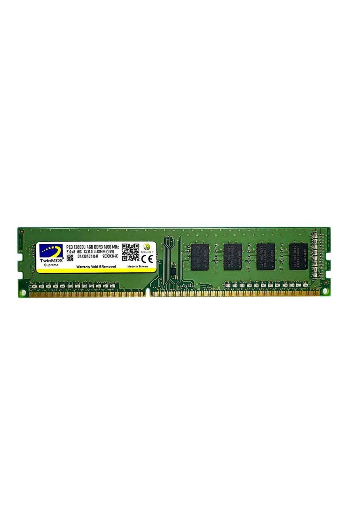 4 GB DDR3 1600MHZ TWINMOS 1.5 DT MDD34GB1600D