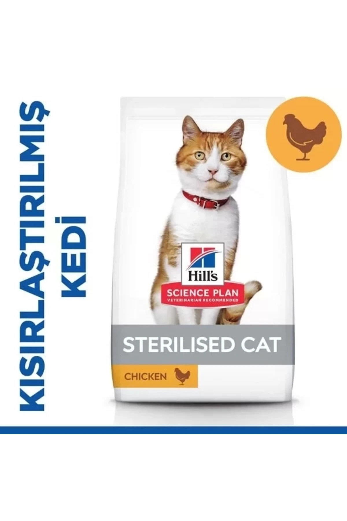 Hills Young Sterilised Tavuklu Kısırlaştırılmış Kedi Maması 1.5 Kg
