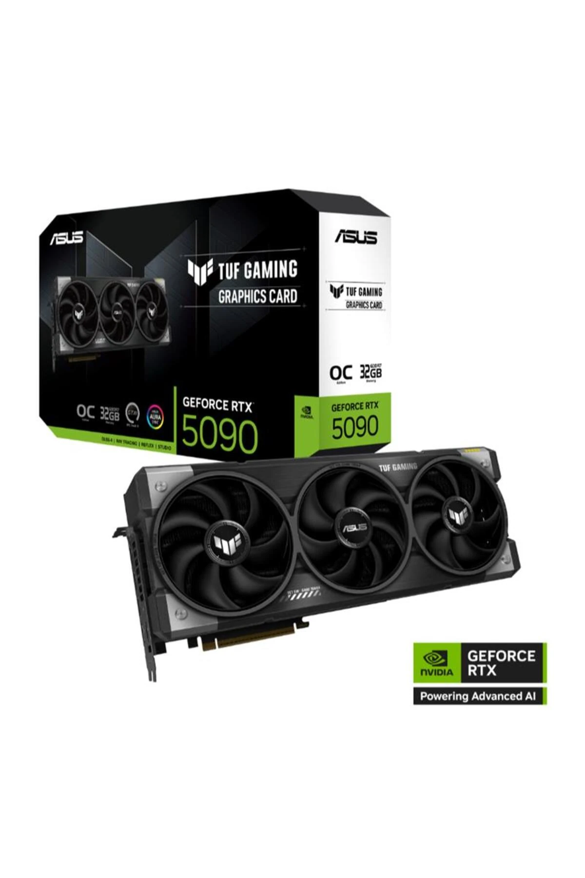 ASUS GEFORCE TUF-RTX5090-O32G-GAMING 32GB GDDR7 512BIT 2XHDMI 3XDP EKRAN KARTI