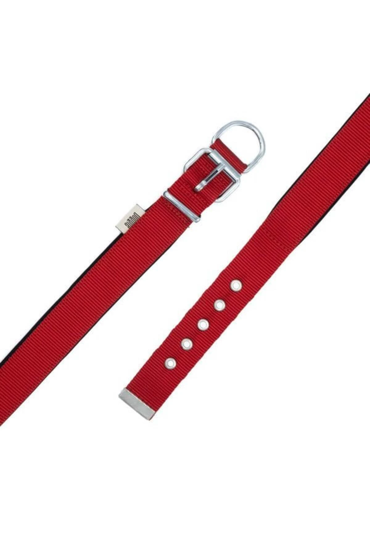 Doggie Comfort Dokuma Köpek Boyun Tasması Medium Kırmızı 3x42-50 Cm