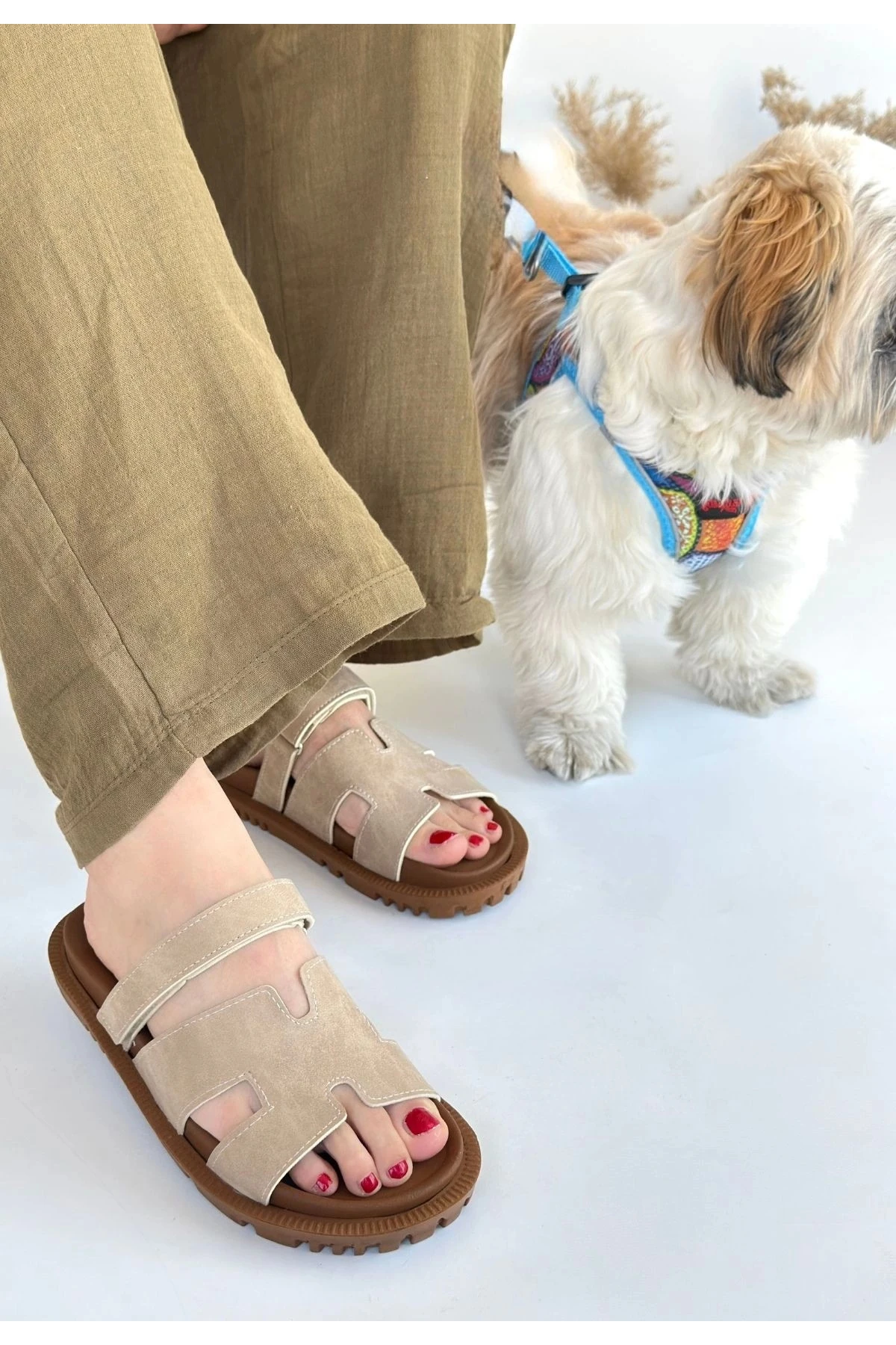 Kooni Bej Nubuk Terlik