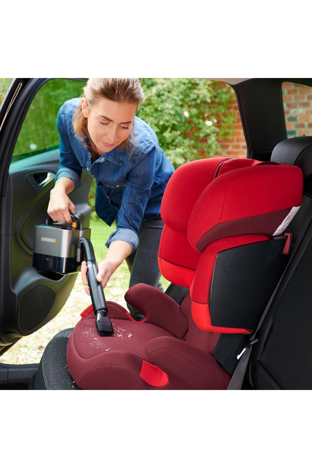 WORX WX030 20Volt 2.0Ah. 30W/10Kpa Li-ion Flexi Esnek Hortumlu Profesyonel Kompakt Şarjlı Süpürge