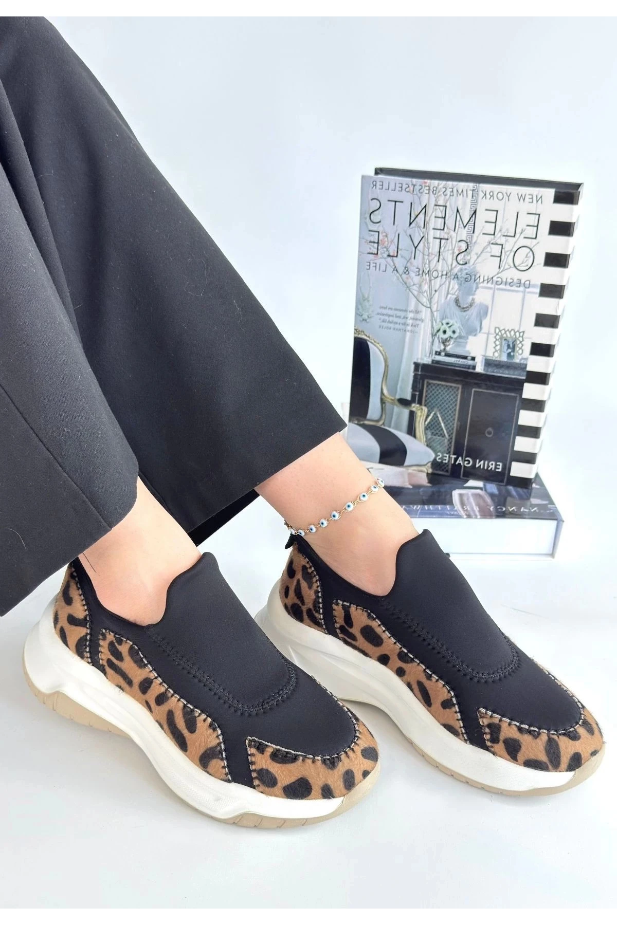 Kendy Leopar Nubuk Spor Ayakkabı