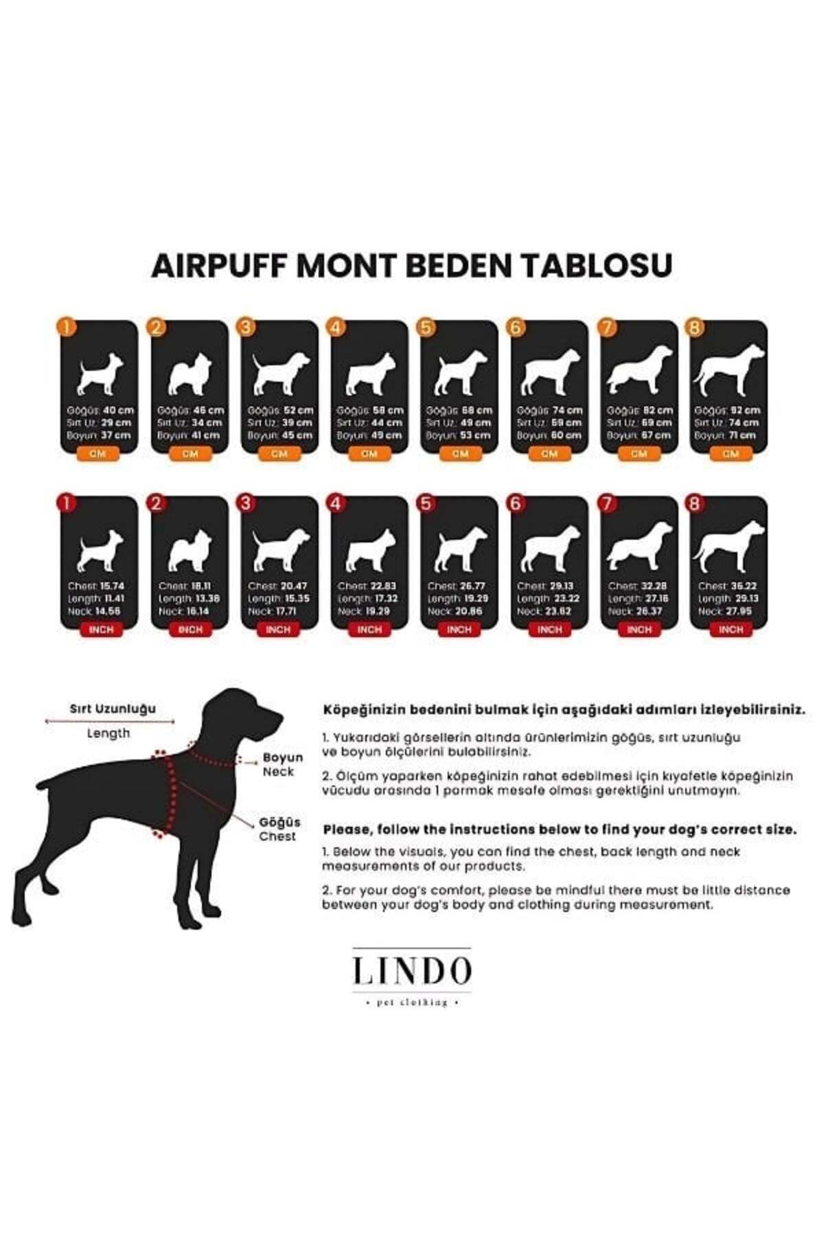 Dogs Air Puff Pearl Köpek Montu Krem Beden 8