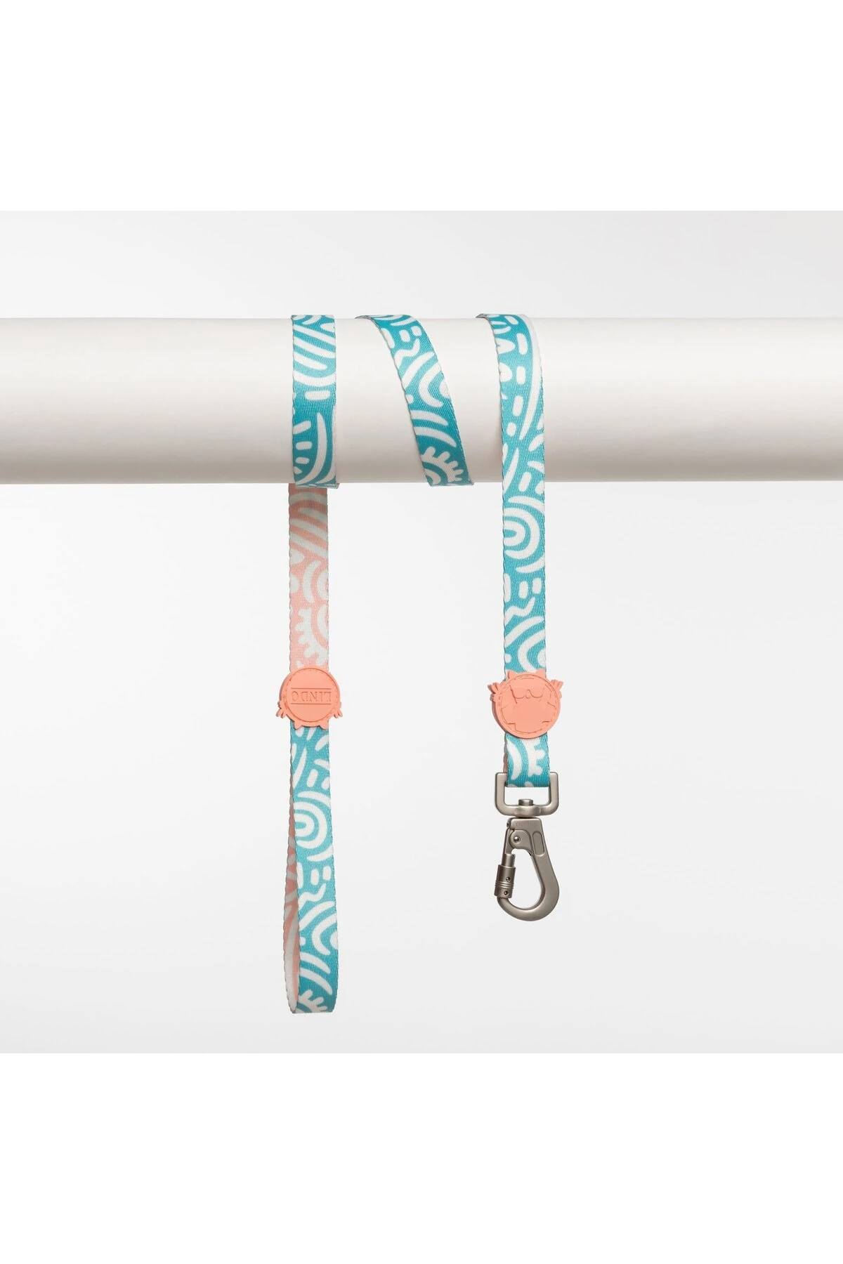 Lindo Dogs Touch Köpek Gezdirme Kayışı Mavi/Pembe Medium