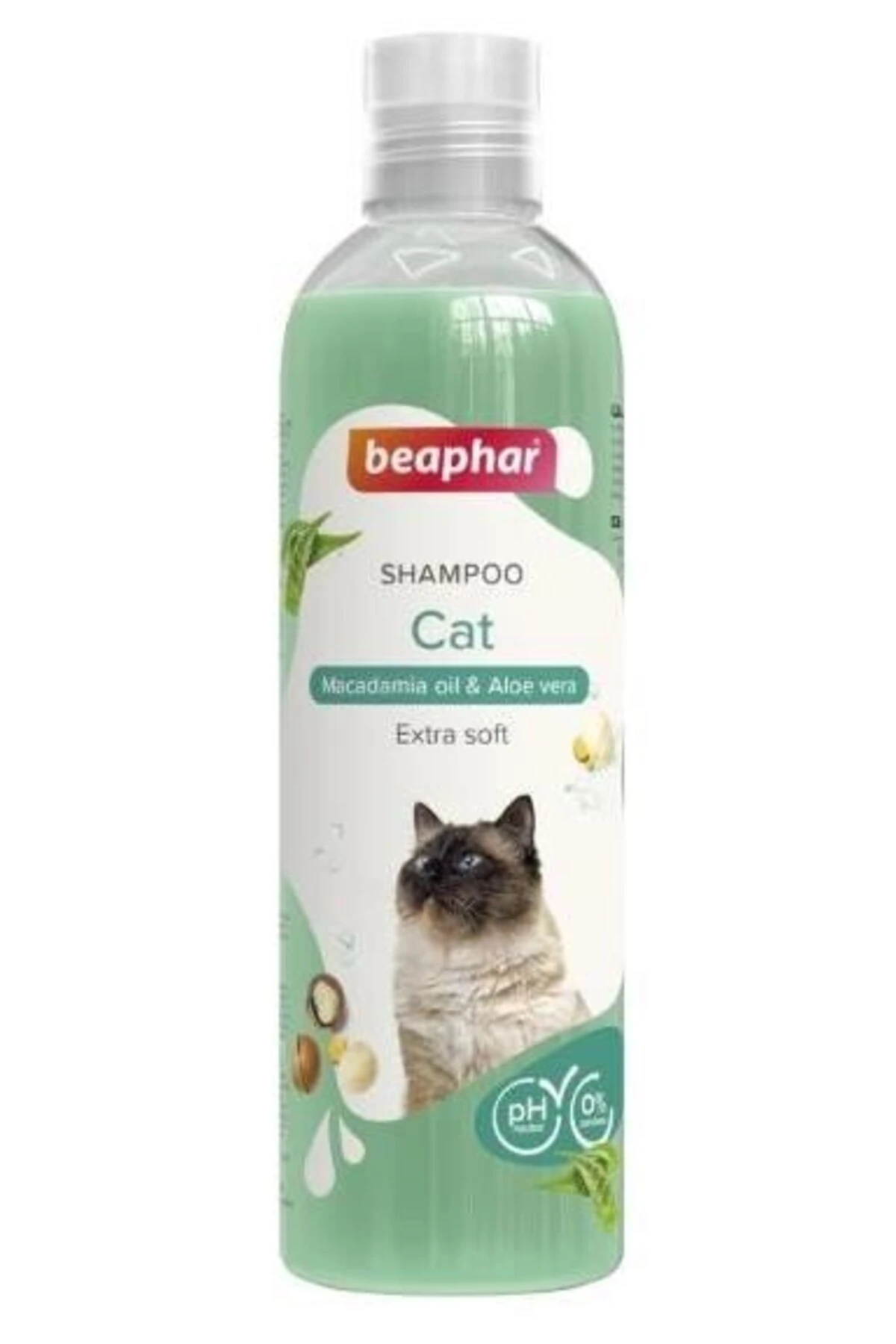 Macadamia Yağı ve Aloe Vera Özlü Kedi Şampuanı