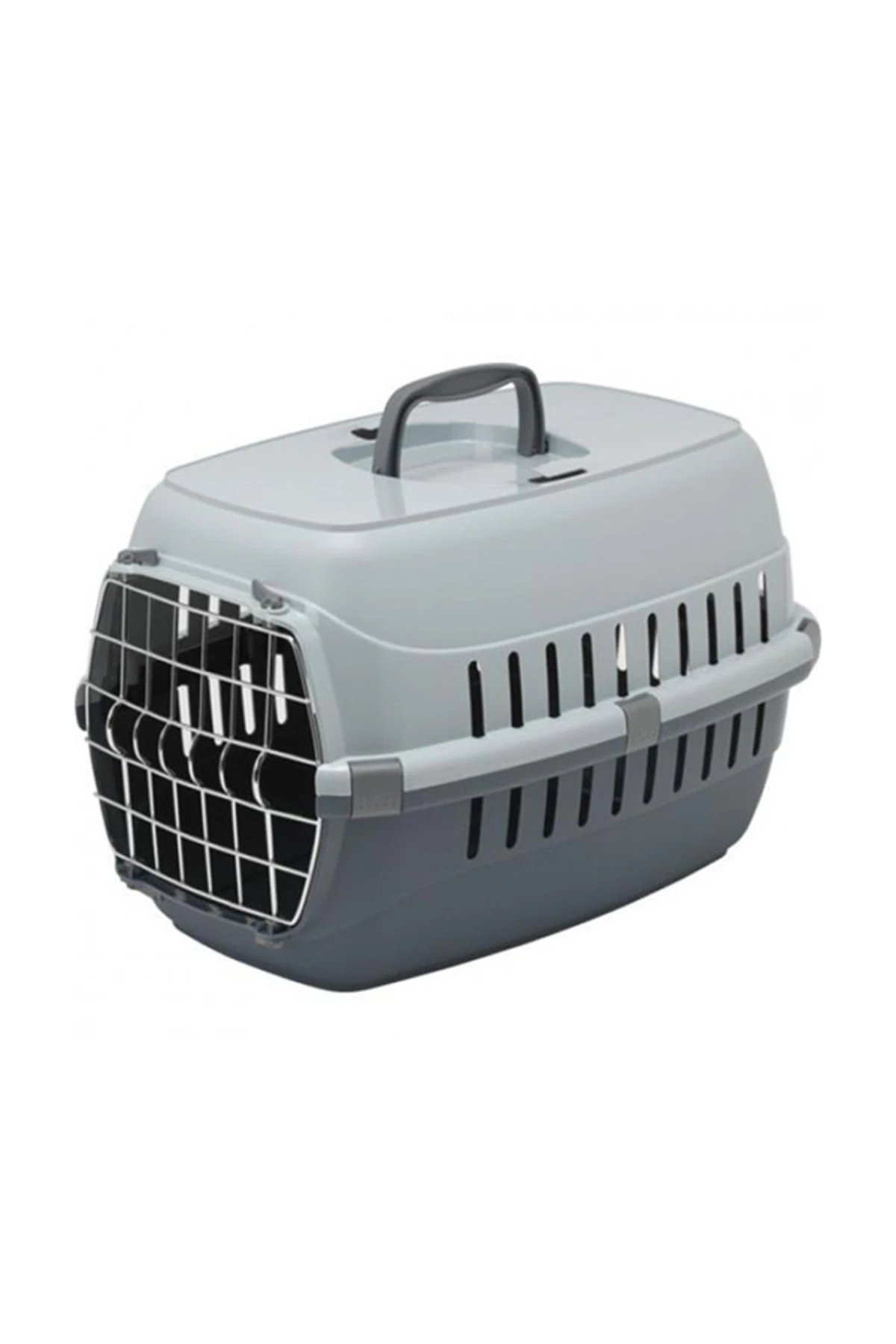 Roadrunner Kedi ve Küçük Irk Köpek Taşıma Çantası Gri 56x37x35 Cm