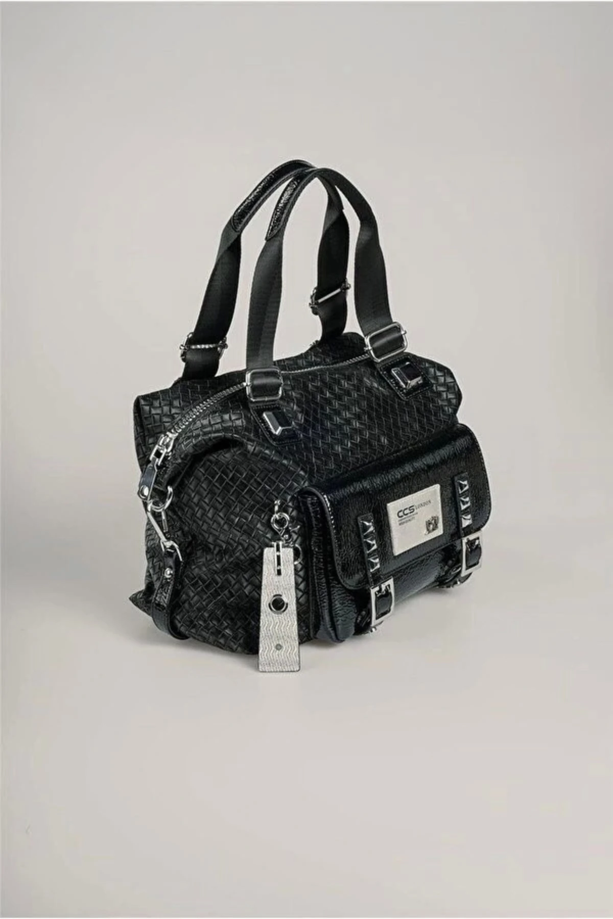 Wawin Siyah Cilt Omuz Çantası