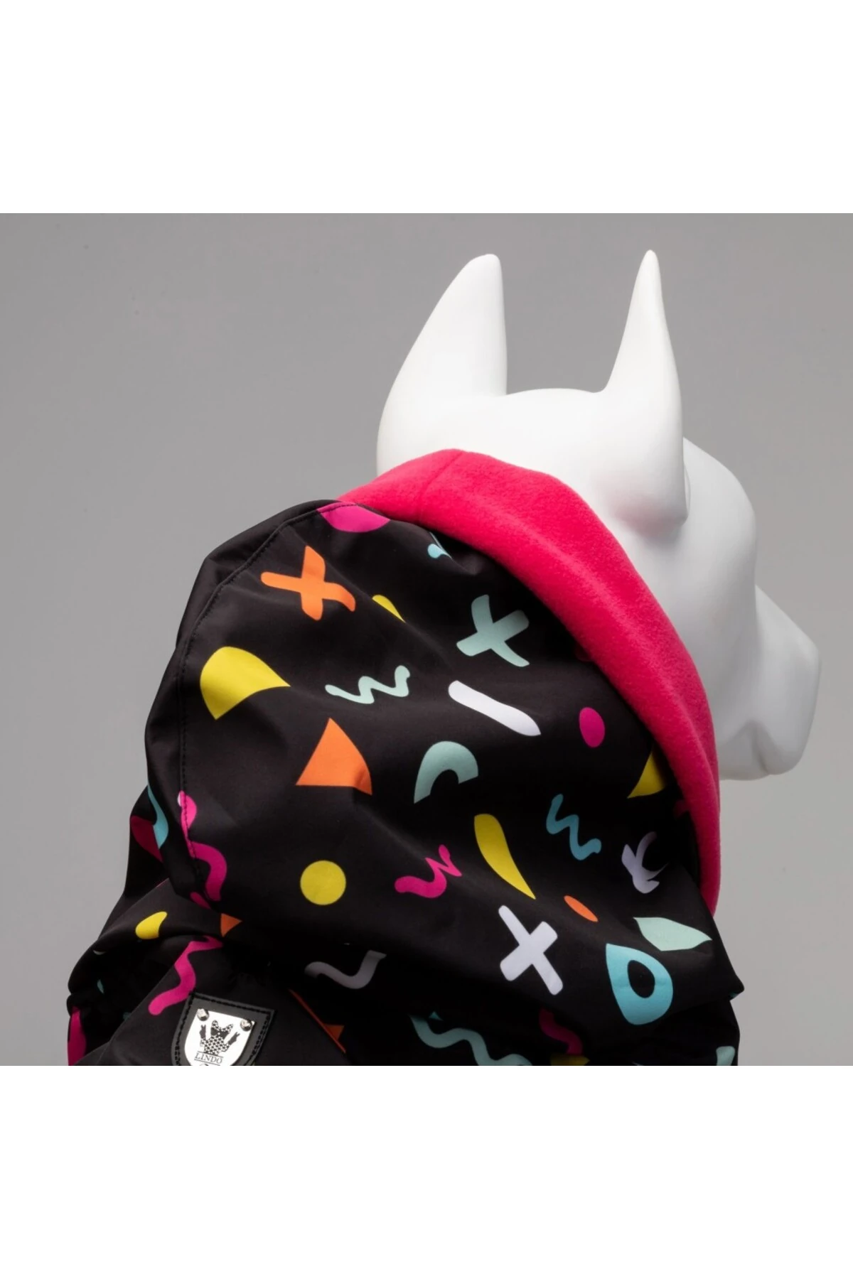 Lindo Dogs Joy Kapüşonlü Su Geçirmez Köpek Yağmurluğu Renkli Beden 6