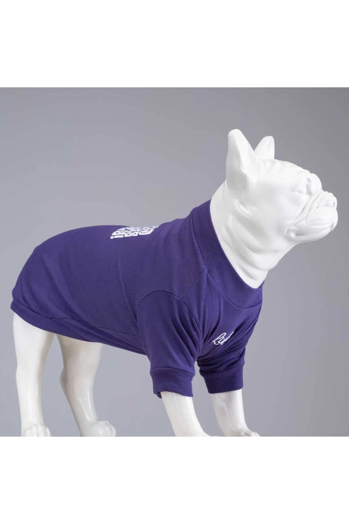 Lindo Dogs Good Vibes Only Flex Köpek Kıyafeti Tshirt Mavi Beden 2