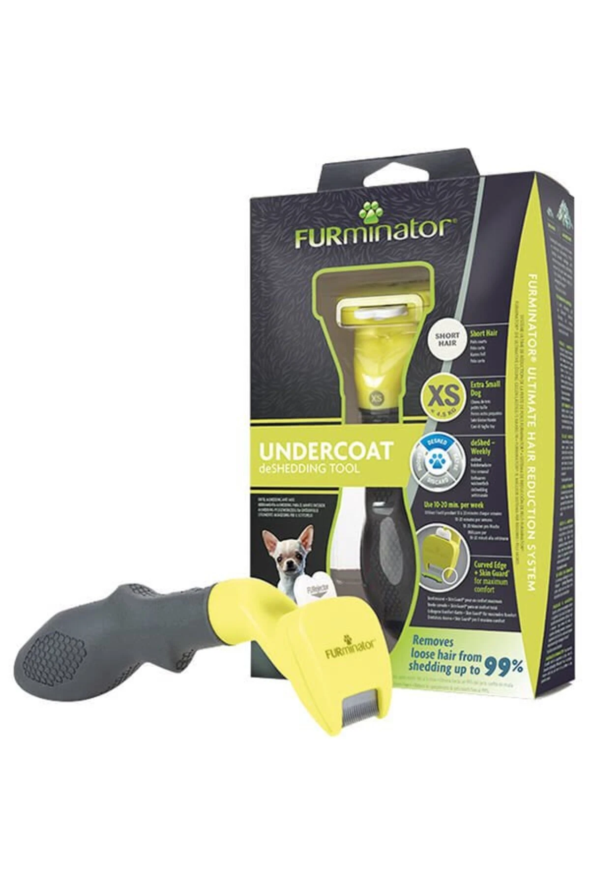 Furminator Kısa Tüylü Köpek Tüy Tarağı Xsmall