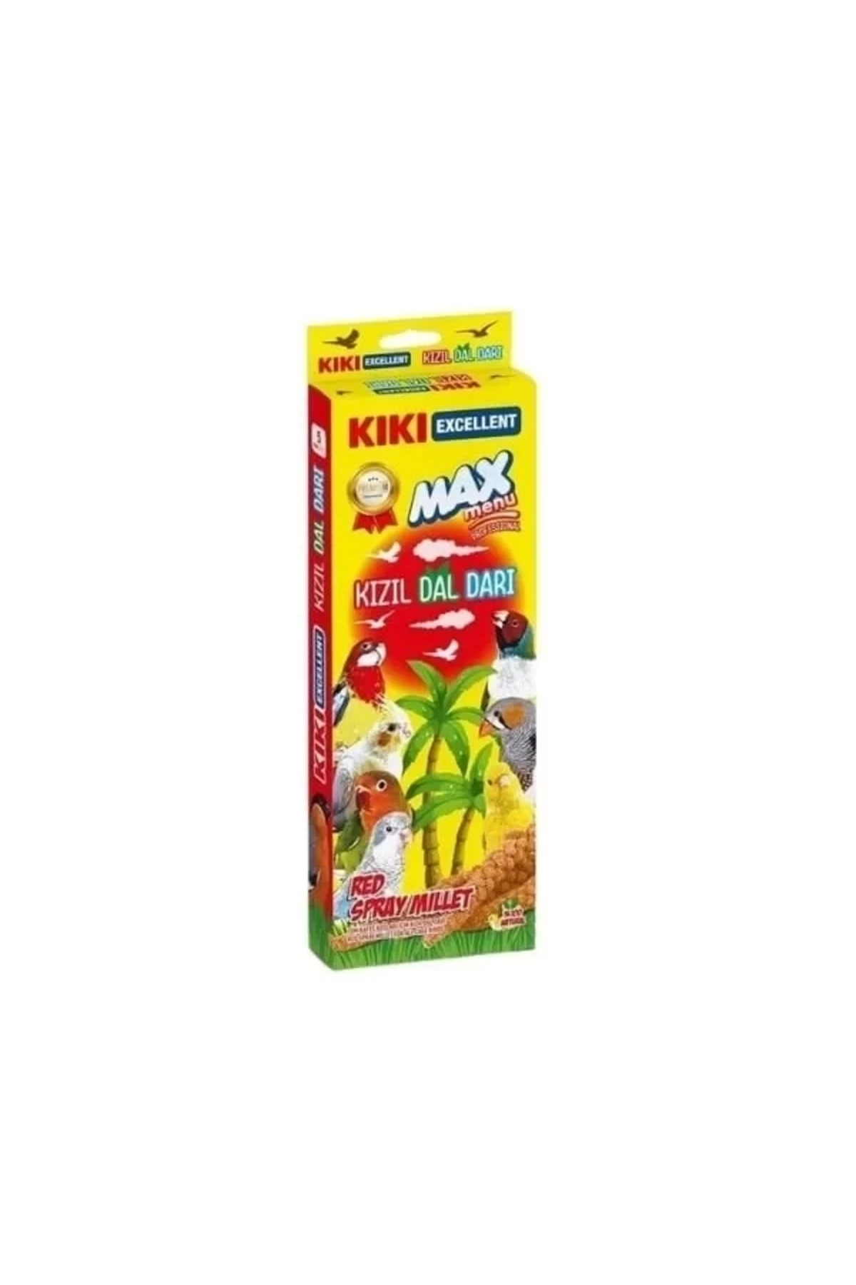 Kiki Excellent Max Menu Kuşlar için Kızıl Dal Darı