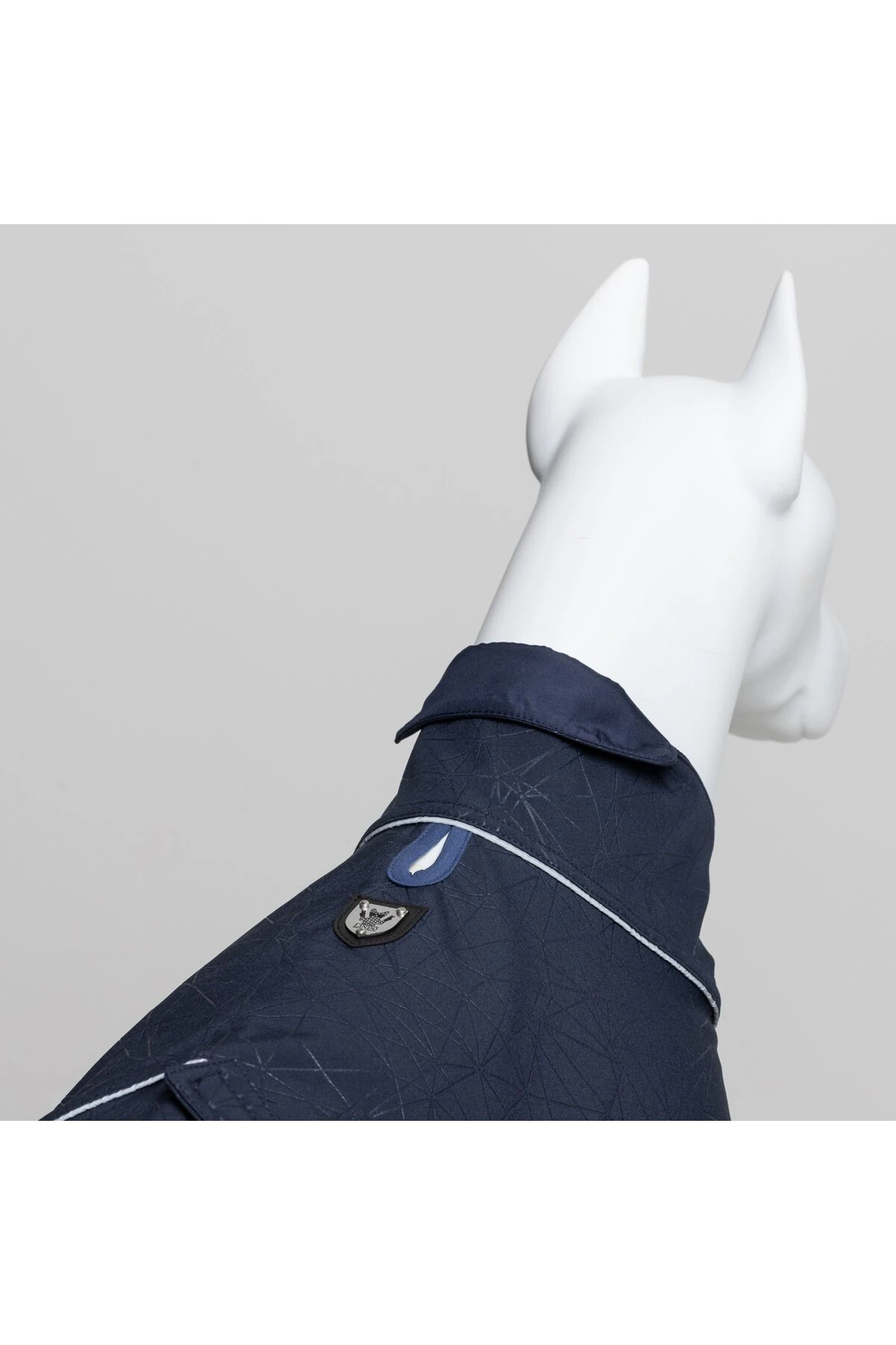 Lindo Dogs Softshell Navy Magnetic Köpek Yağmurluğu Lacivert Beden 1