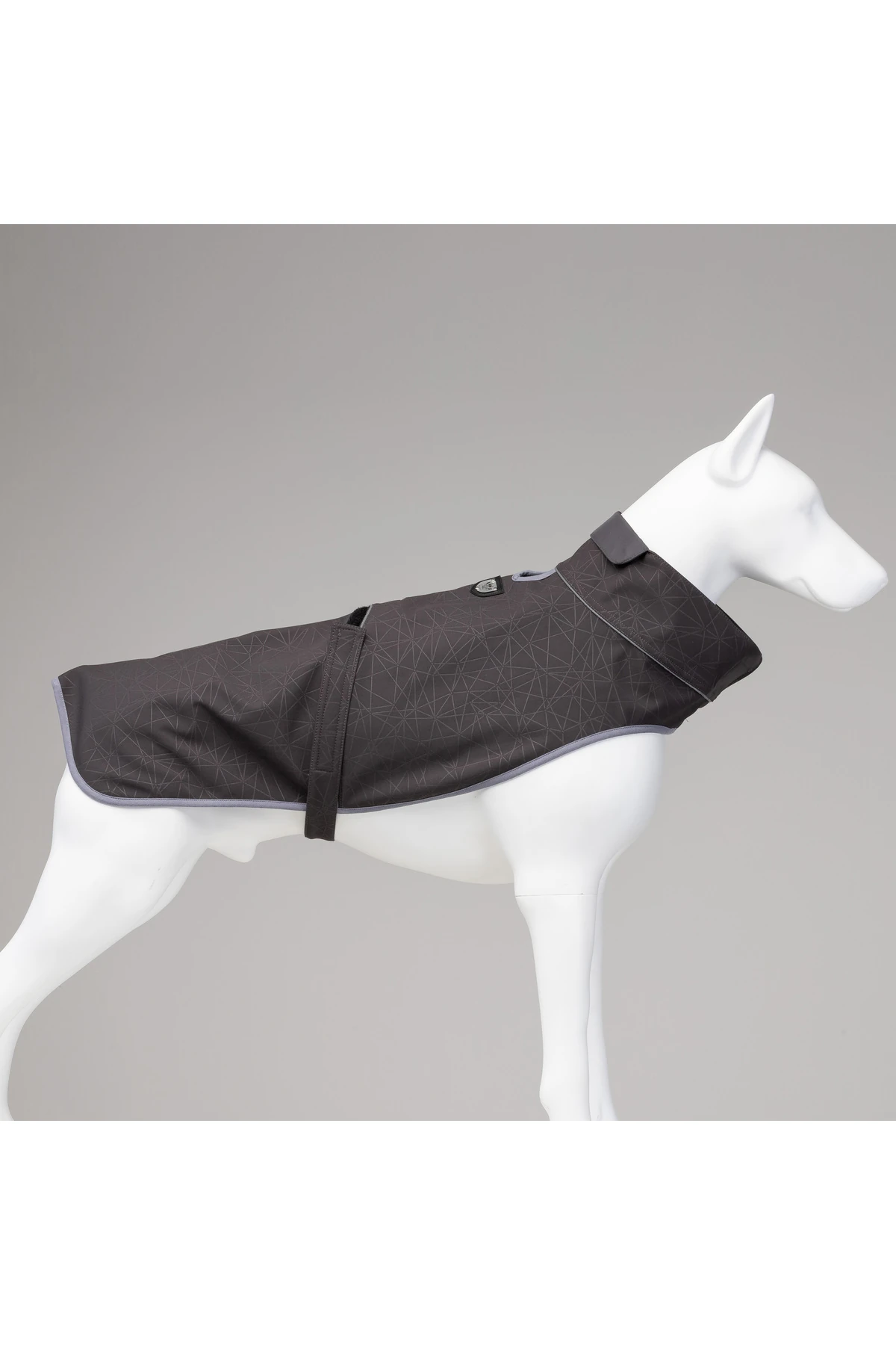 Lindo Dogs Softshell Magnetic Köpek Yağmurluğu Siyah Beden 7
