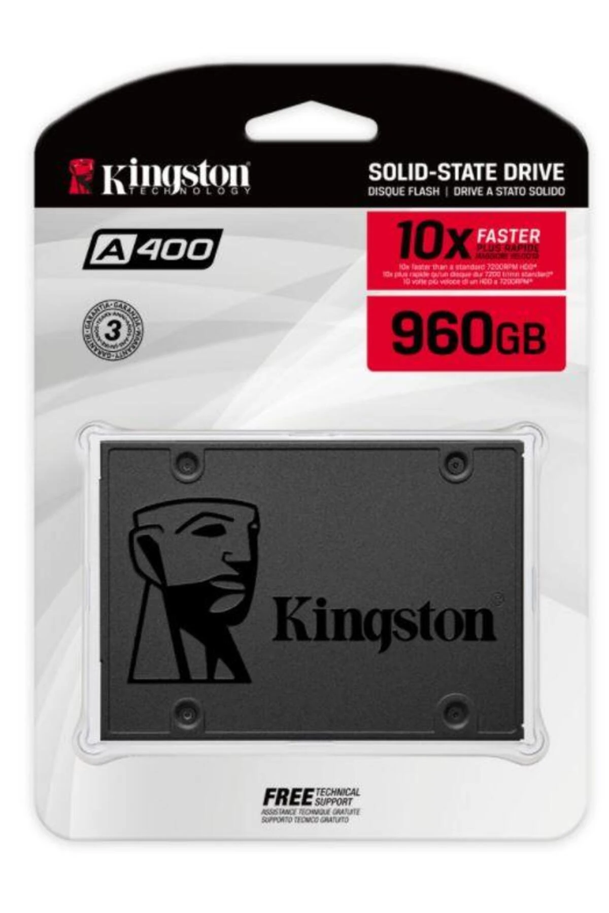 960 GB KINGSTON A400 SATA3 2.5 500/450MBS SA400S37/960G