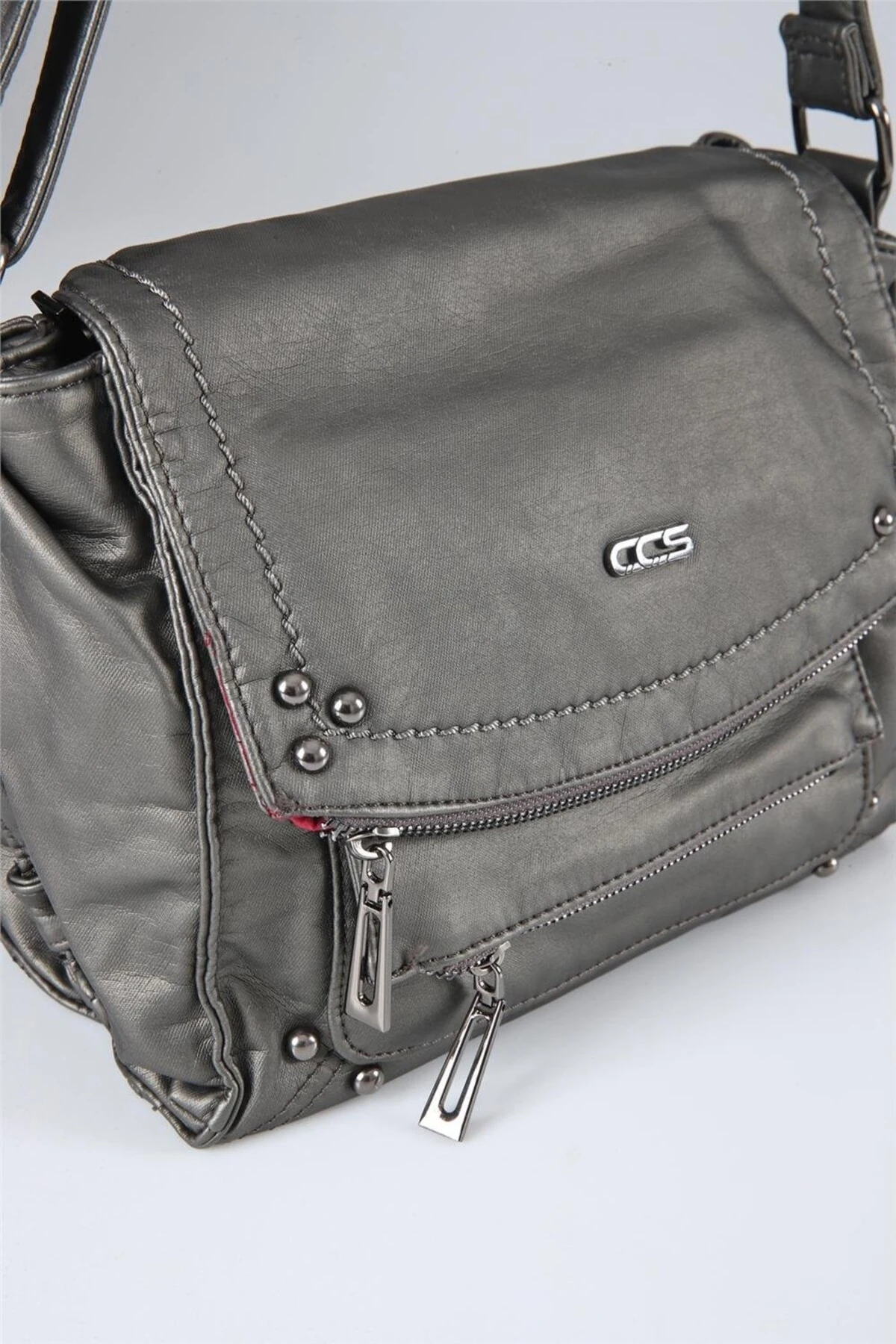 Witer Platin Cilt Omuz Çantası