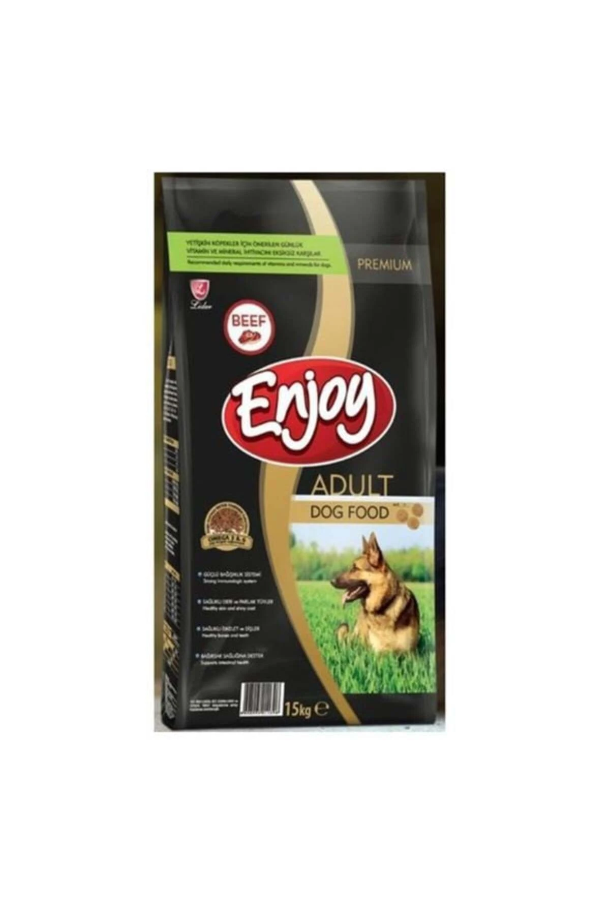 Enjoy Biftekli Yetişkin Köpek Maması 15 Kg