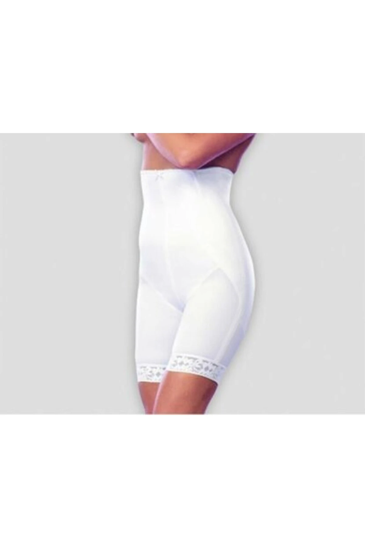 Edolika Sema Baby Letti Mideli Çift Kat Paçalı Toparlayıcı Lohusa Korse 477 Beden: 36