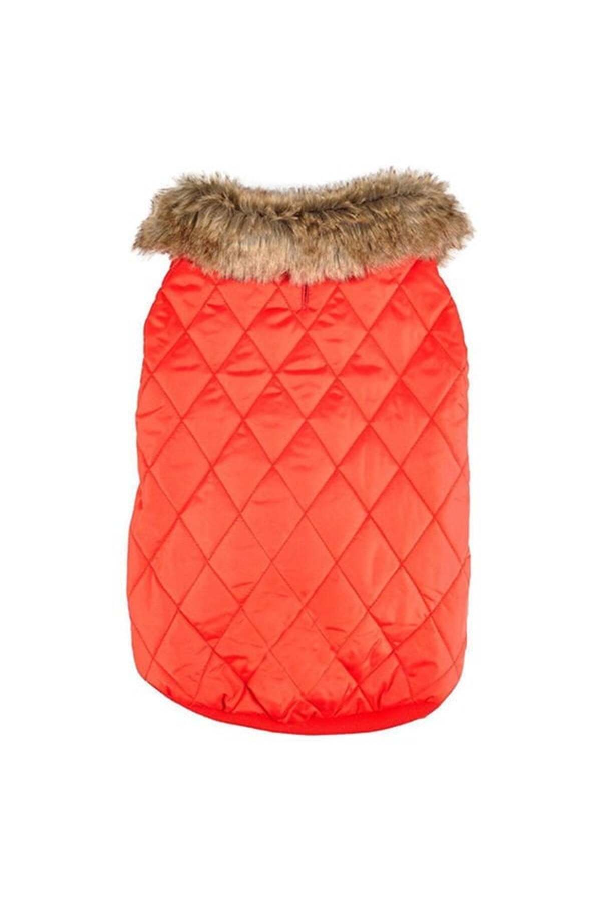 Flamingo Elia Peluş Kışlık Köpek Kıyafeti Kırmızı 30 Cm