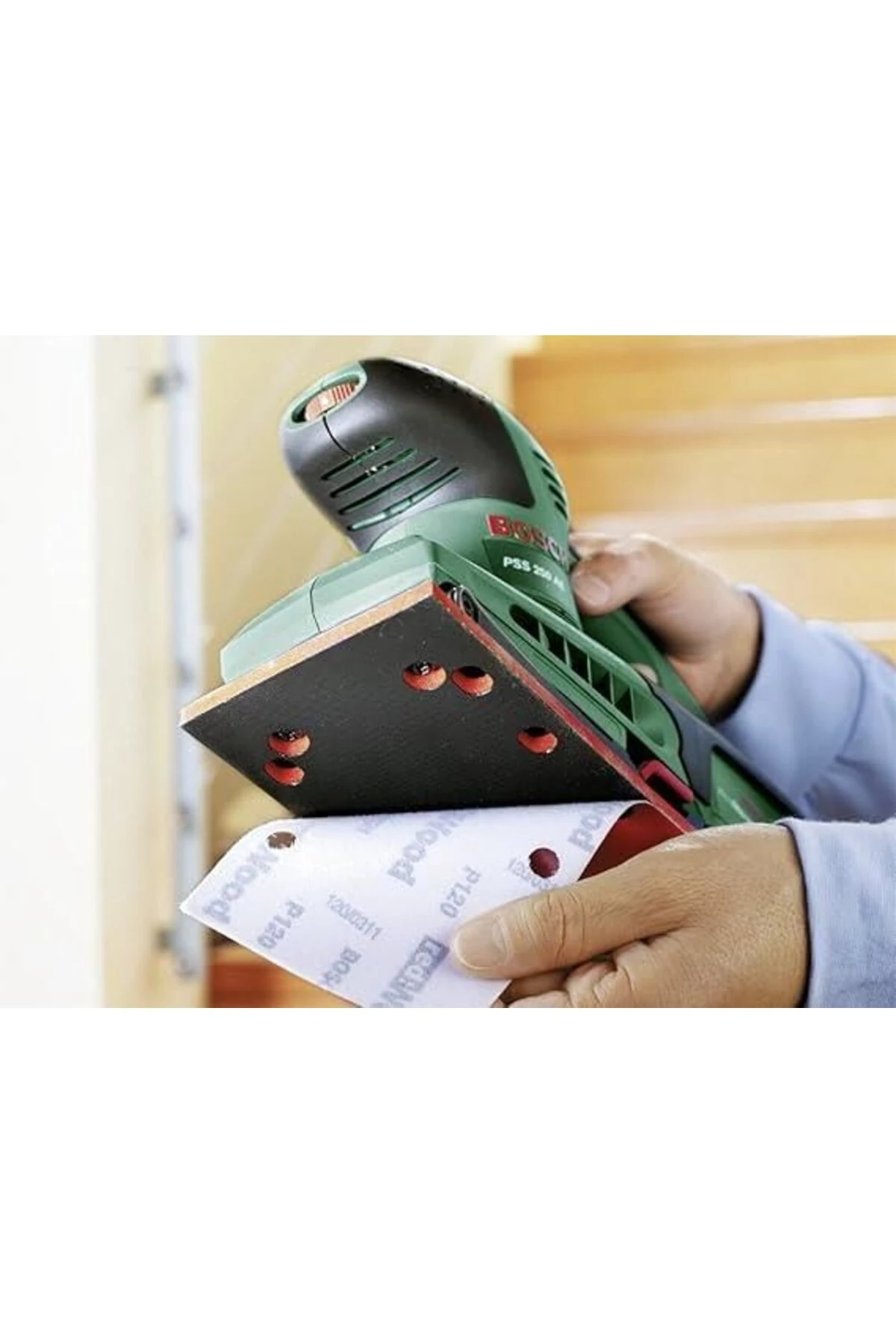 Bosch PSS 250 AE Elektrikli Titreşimli Zımpara Makinası