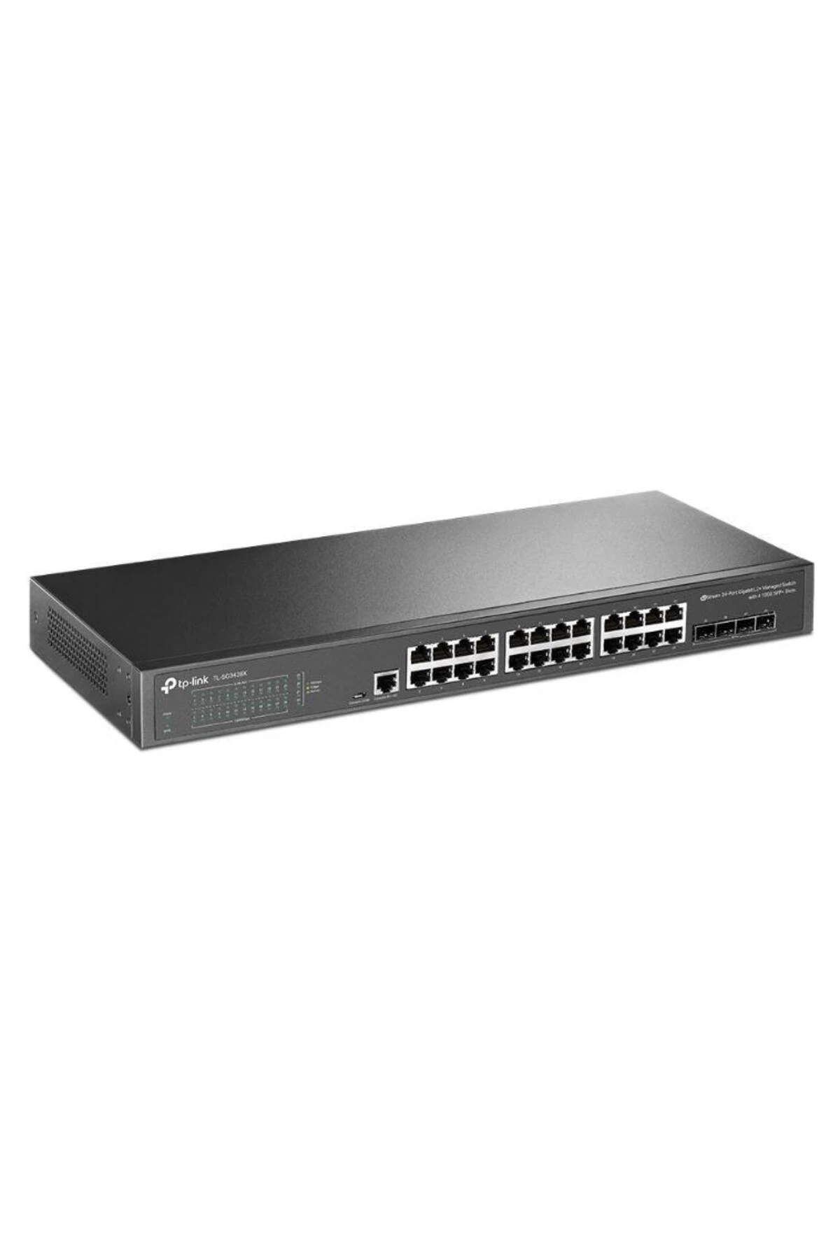 TP-LINK OMADA TL-SG3428X 24 PORT GIGABIT+4X10GIGABIT SFP+ UPLINK L2+ YÖNETİLEBİLİR RACKMOUNT SWITCH