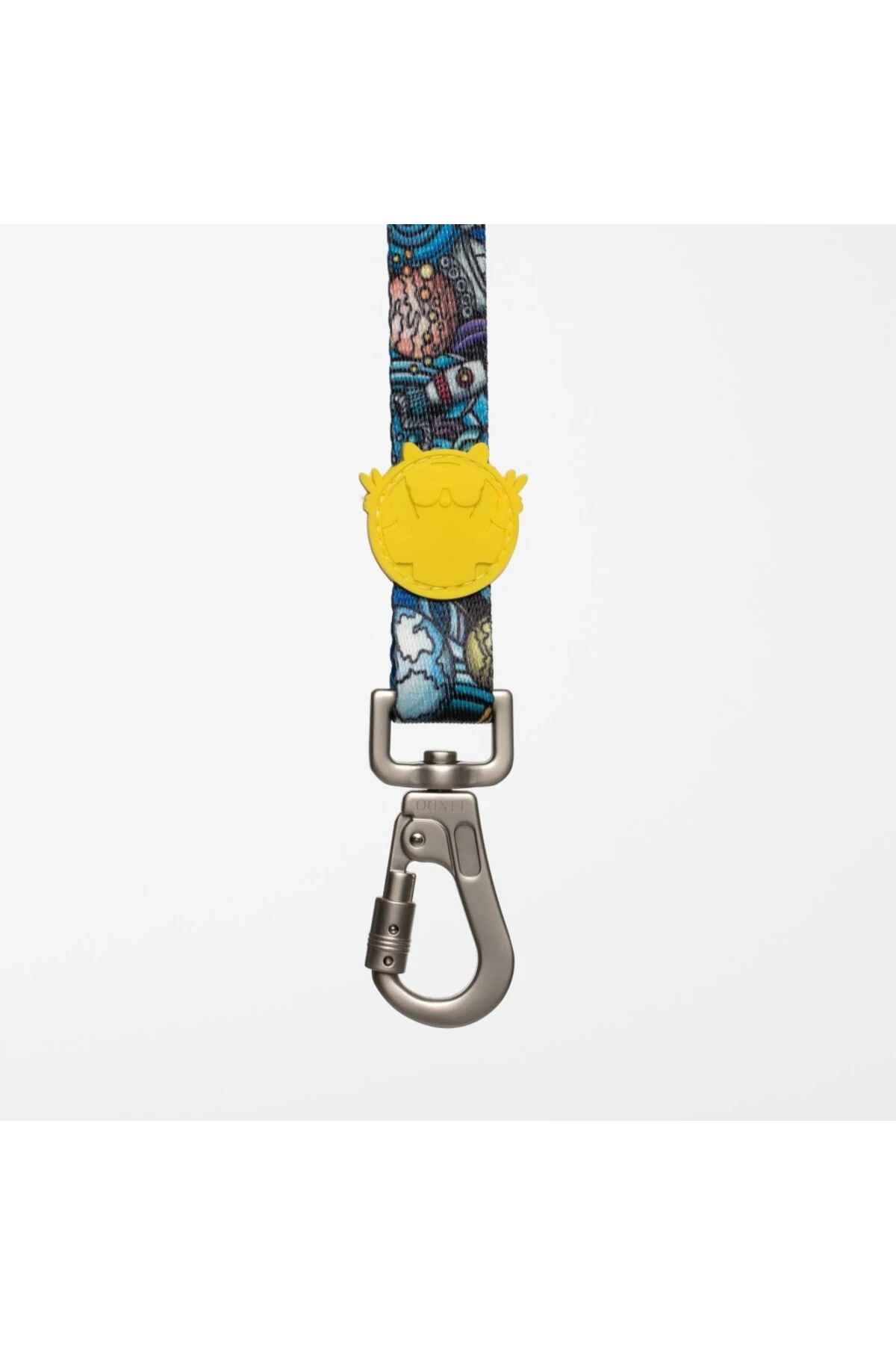 Lindo Dogs Apollo Köpek Gezdirme Kayışı Mavi/Sarı Small