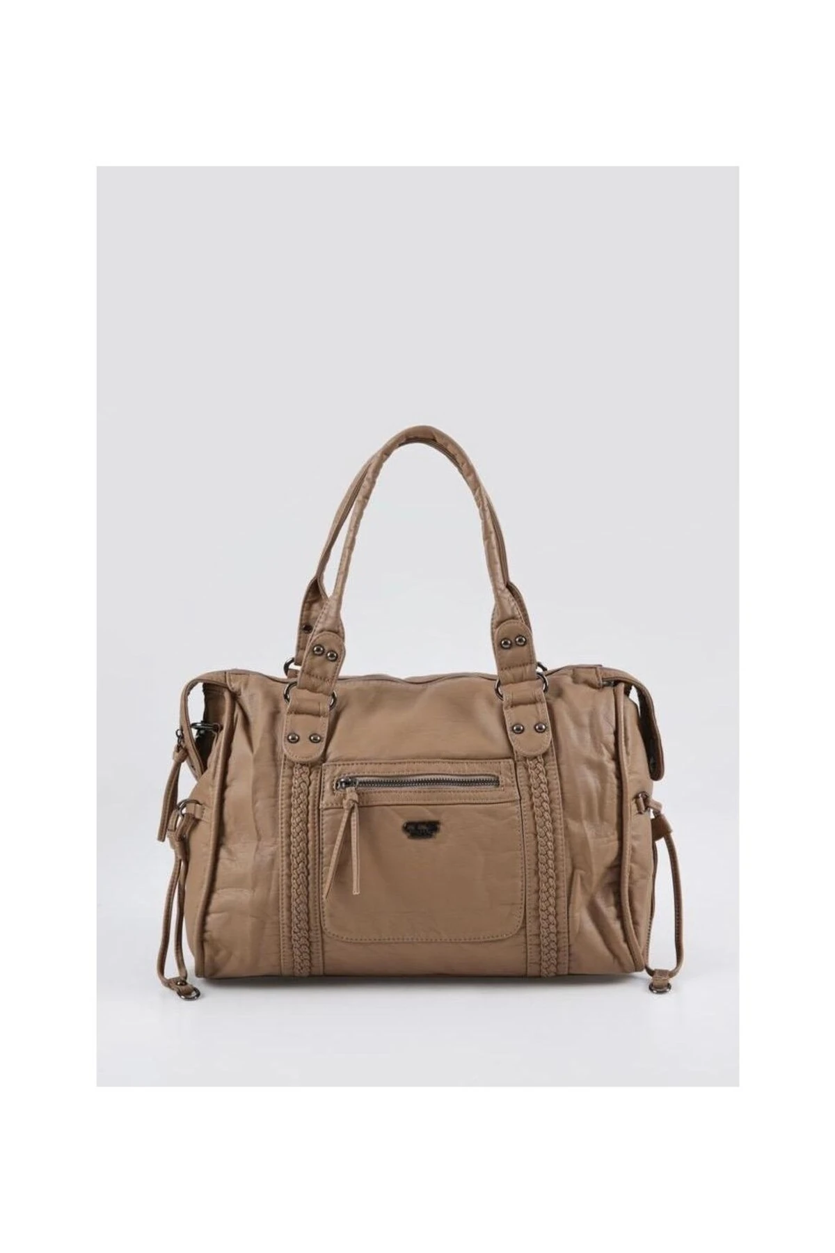 Muert Vizon Cilt Omuz Askılı El Çantası