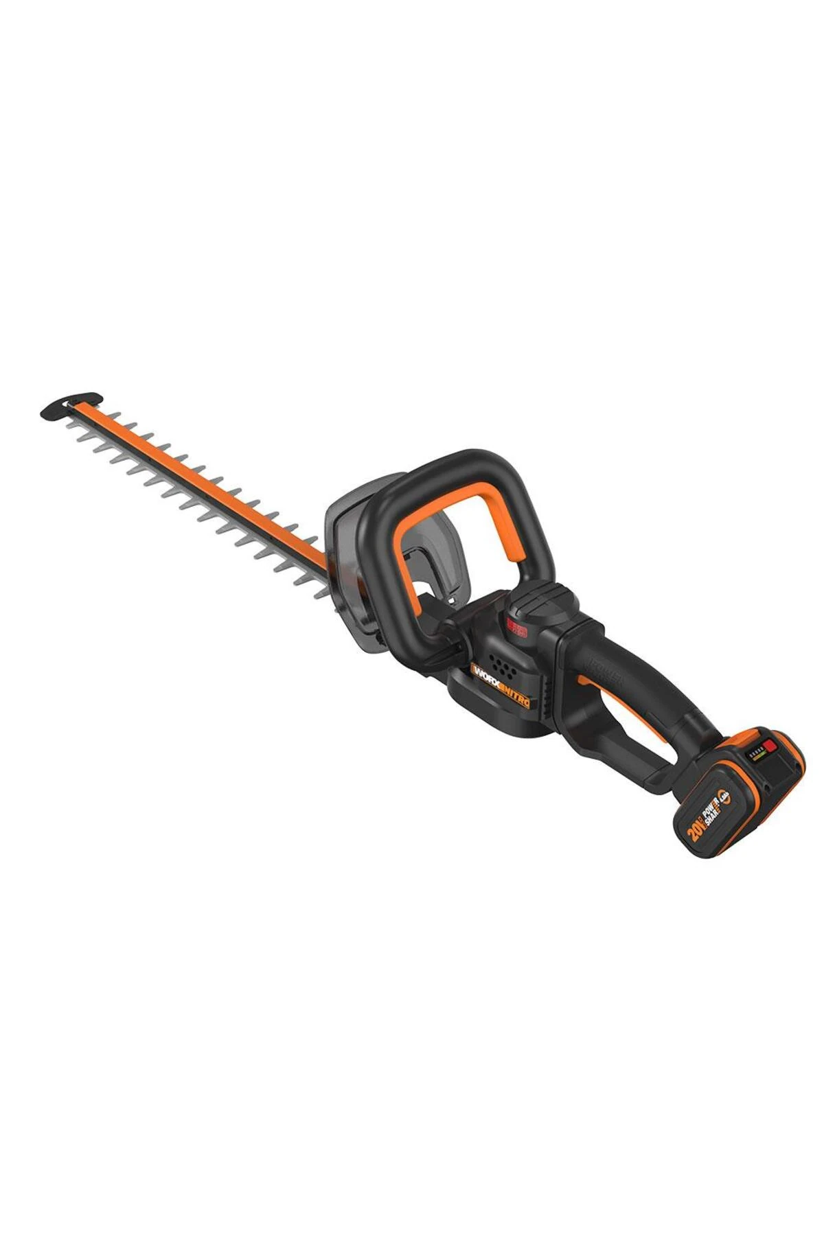 WG263E 20Volt 4.0Ah. Li-ion Tek Akülü 57CM Profesyonel Çit Budama