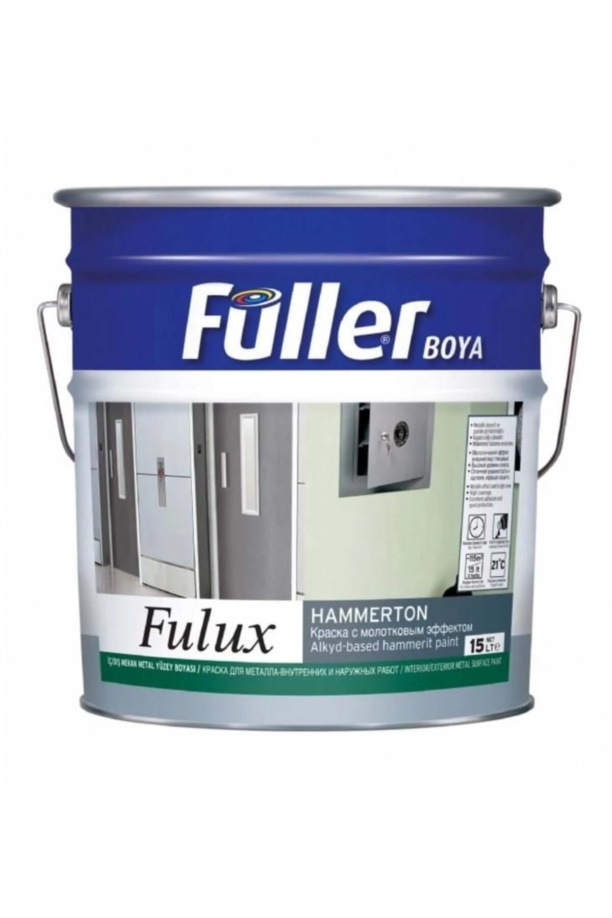 Füller Hammerton Desenli Boya 0,75 LT Siyah
