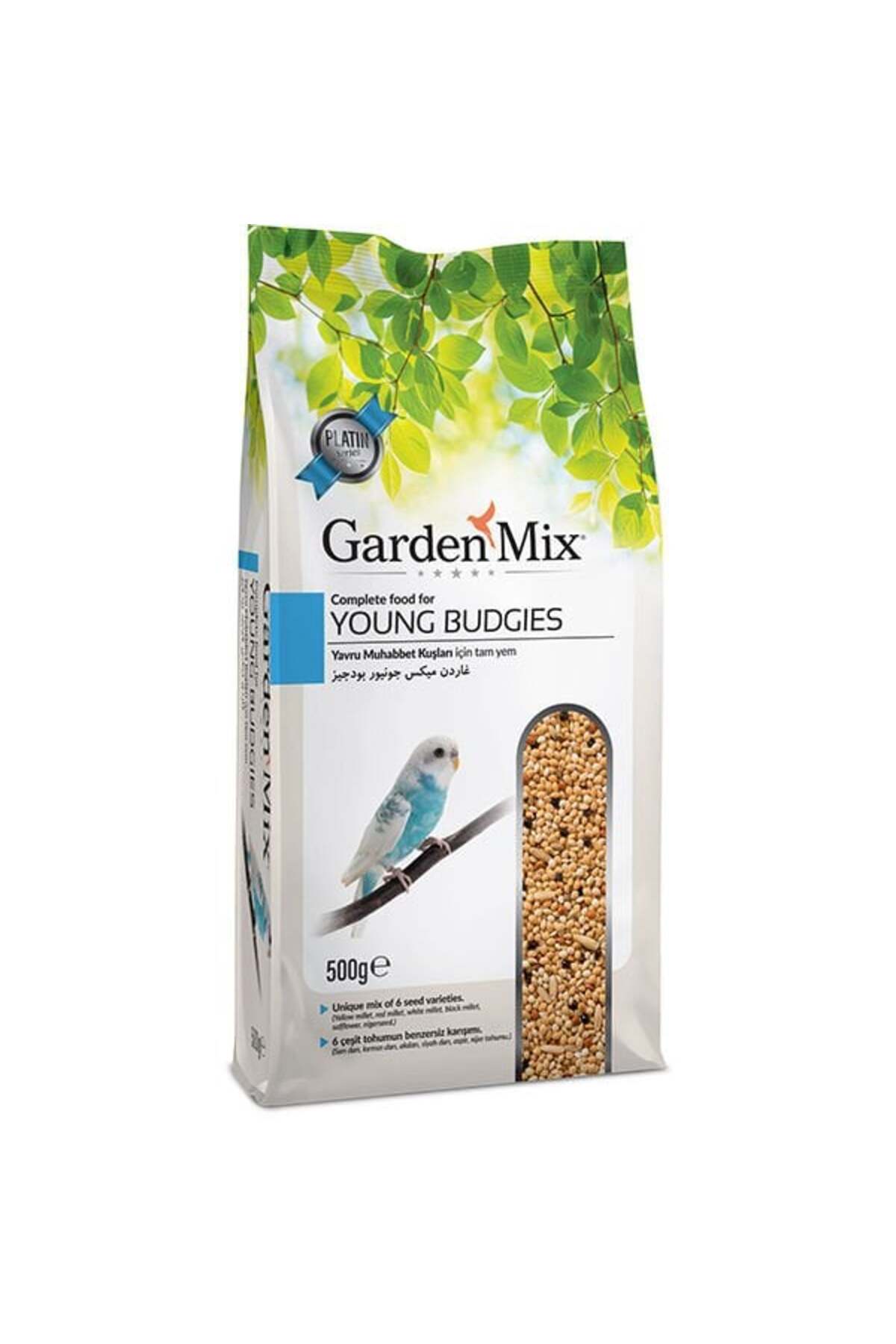 Garden Mix Platin Yavru Muhabbet Kuş Yemi 500 Gr